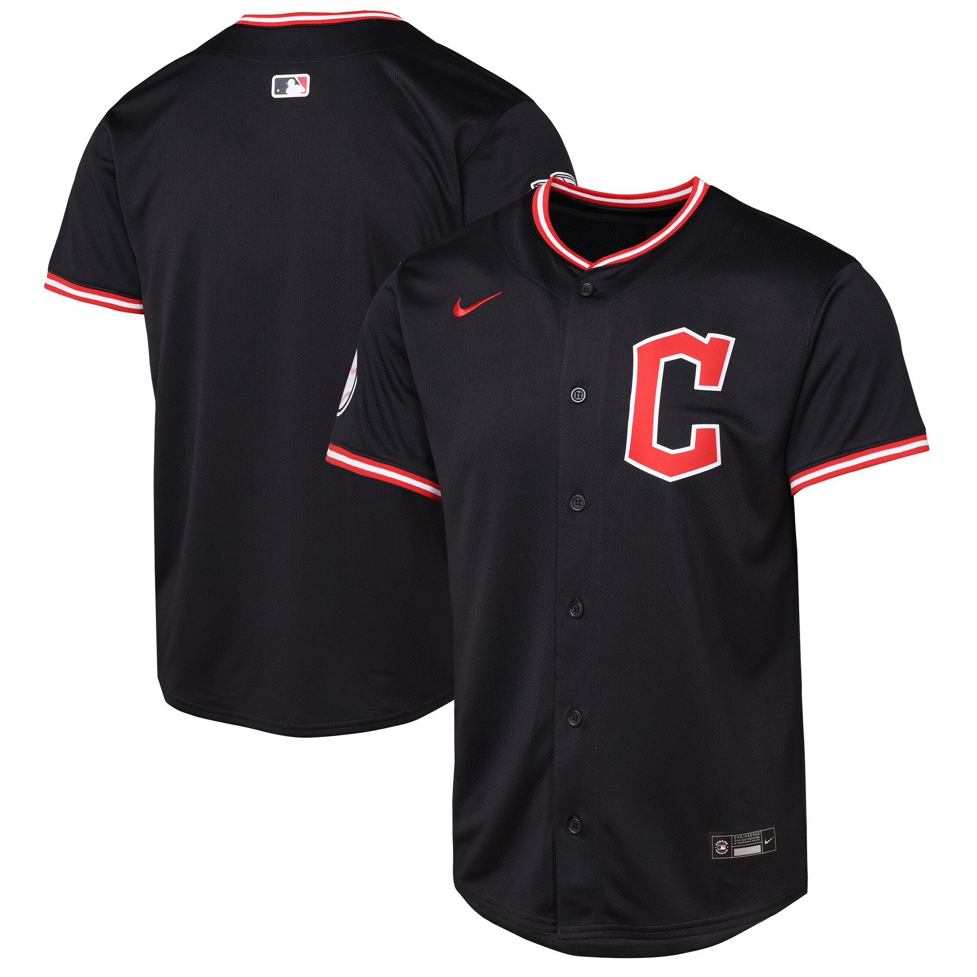 Cleveland Guardians Navy Limited MLB Jersey Youth