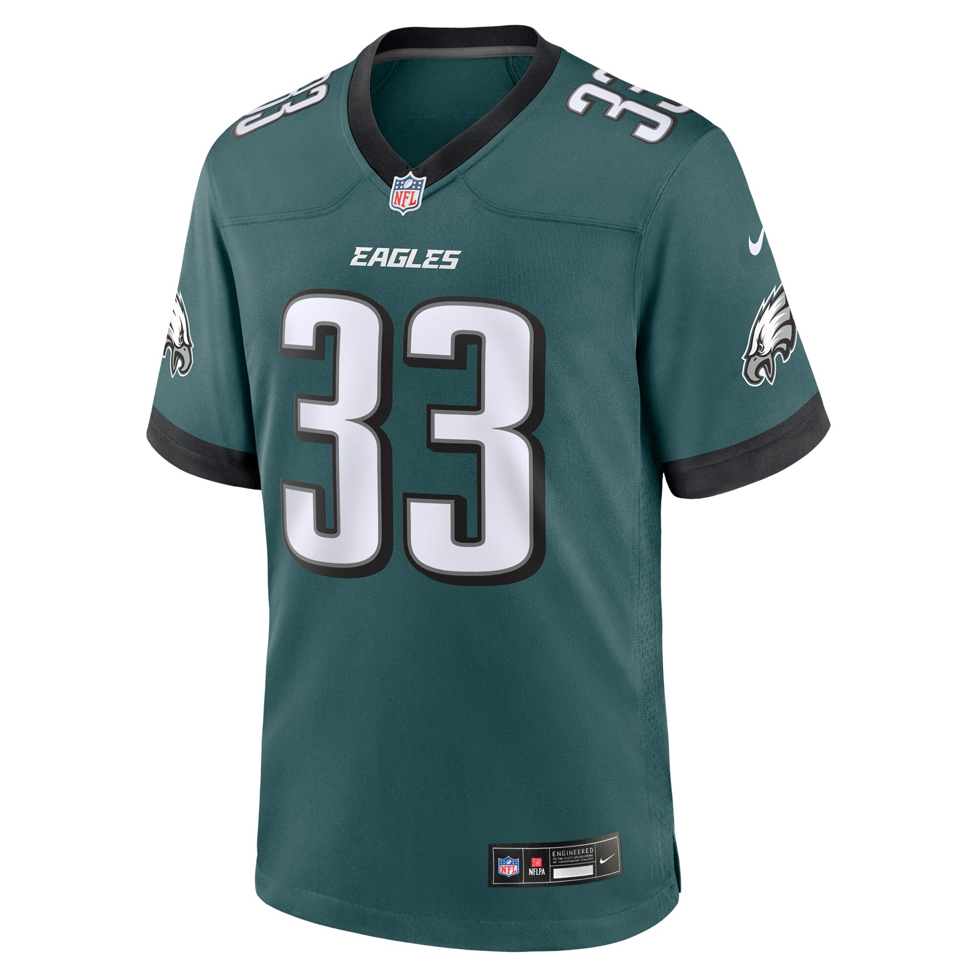 Philadelphia Eagles Cooper DeJean Midnight Green Team Game NFL Jersey Men's