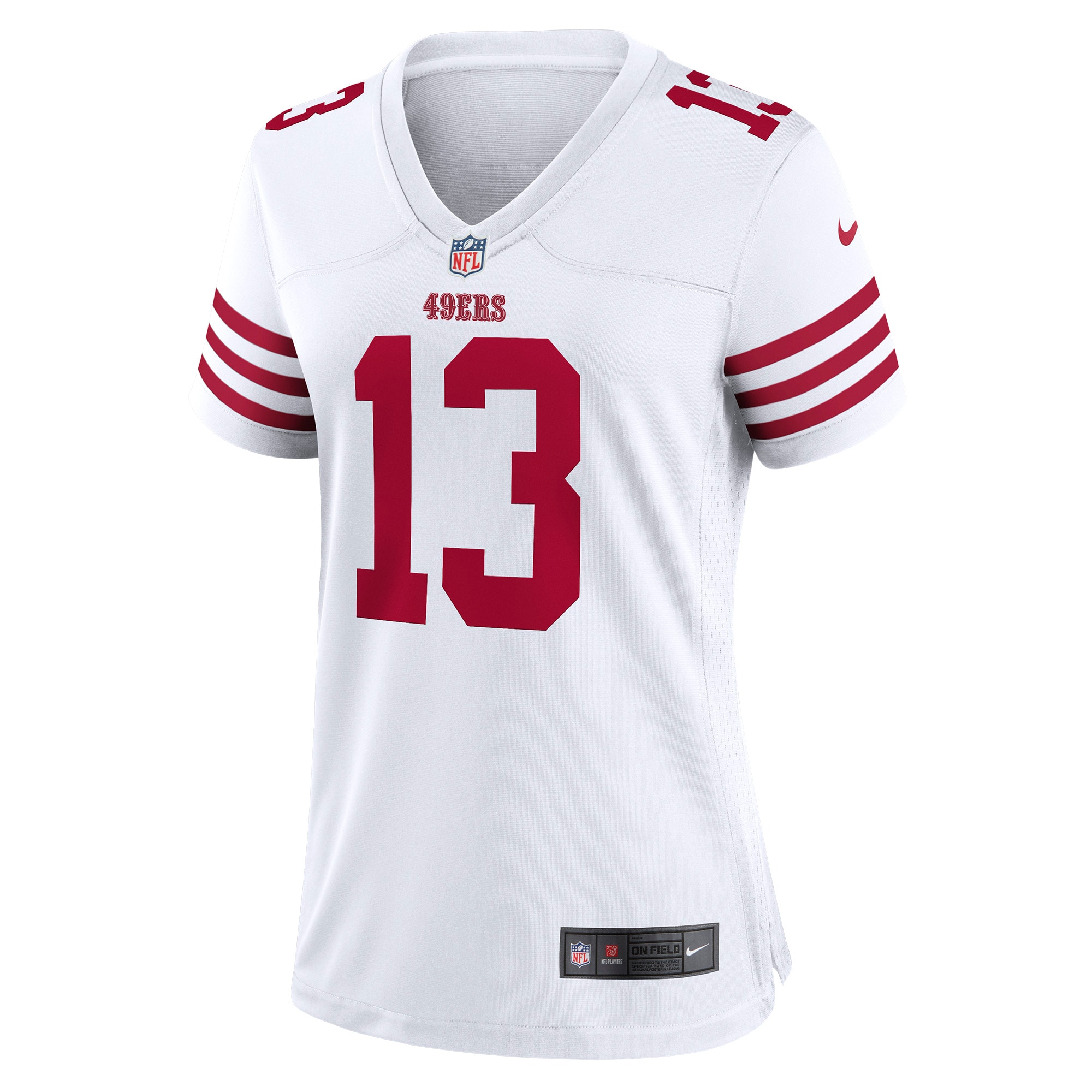 San Francisco 49ers Brock Purdy White Game NFL Jersey Women's