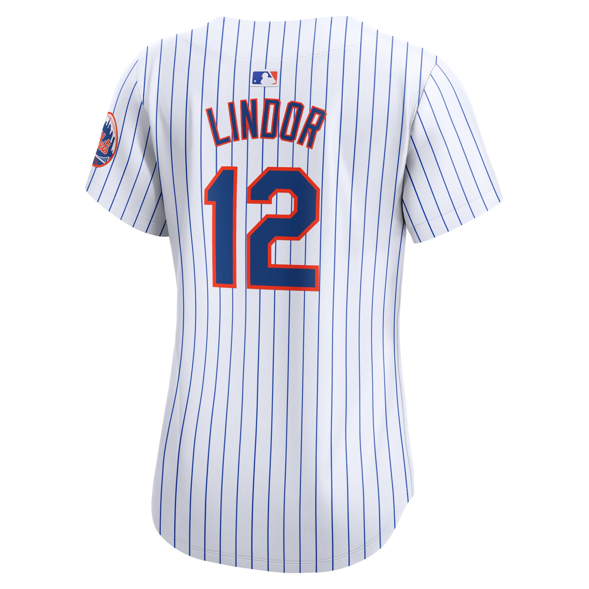 New York Mets Francisco Lindor White Home Limited Player MLB Jersey Women's
