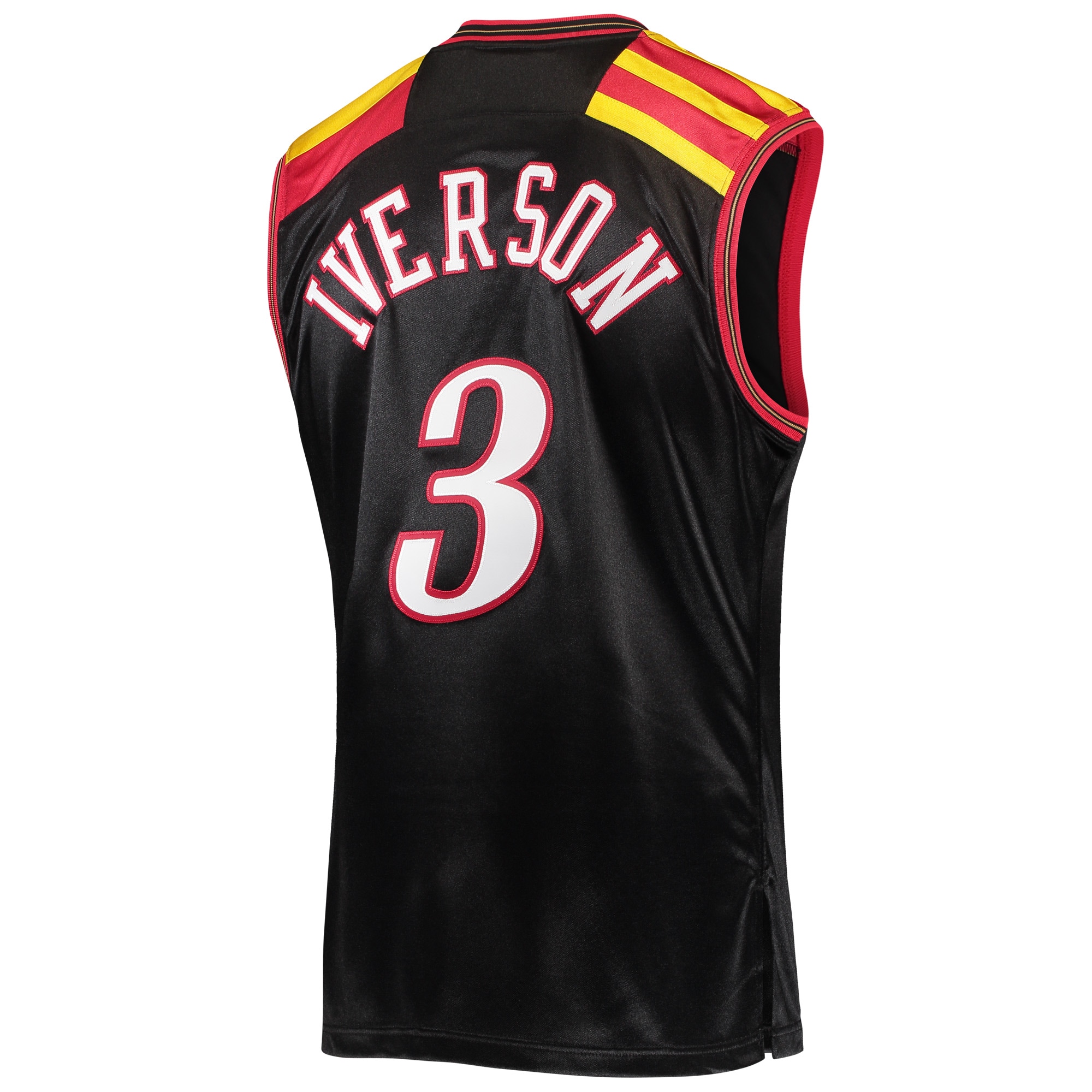 Mitchell Ness Allen Iverson Black Philadelphia 76ers Hardwood Classics 2006 NBA Jersey Men's