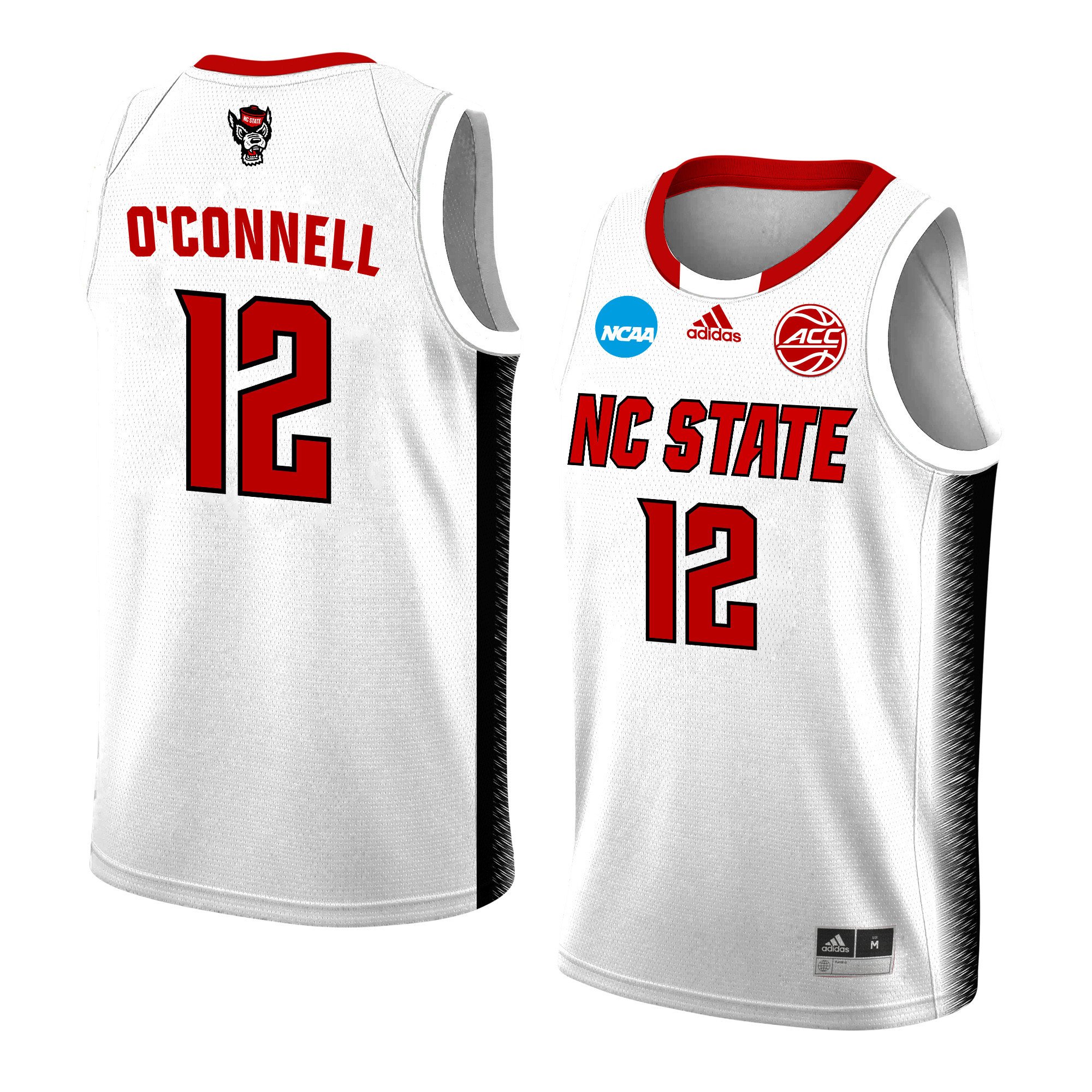 Michael O'Connell 12 NC State Wolfpack 2024 White Unisex NCAA Jersey Unisex
