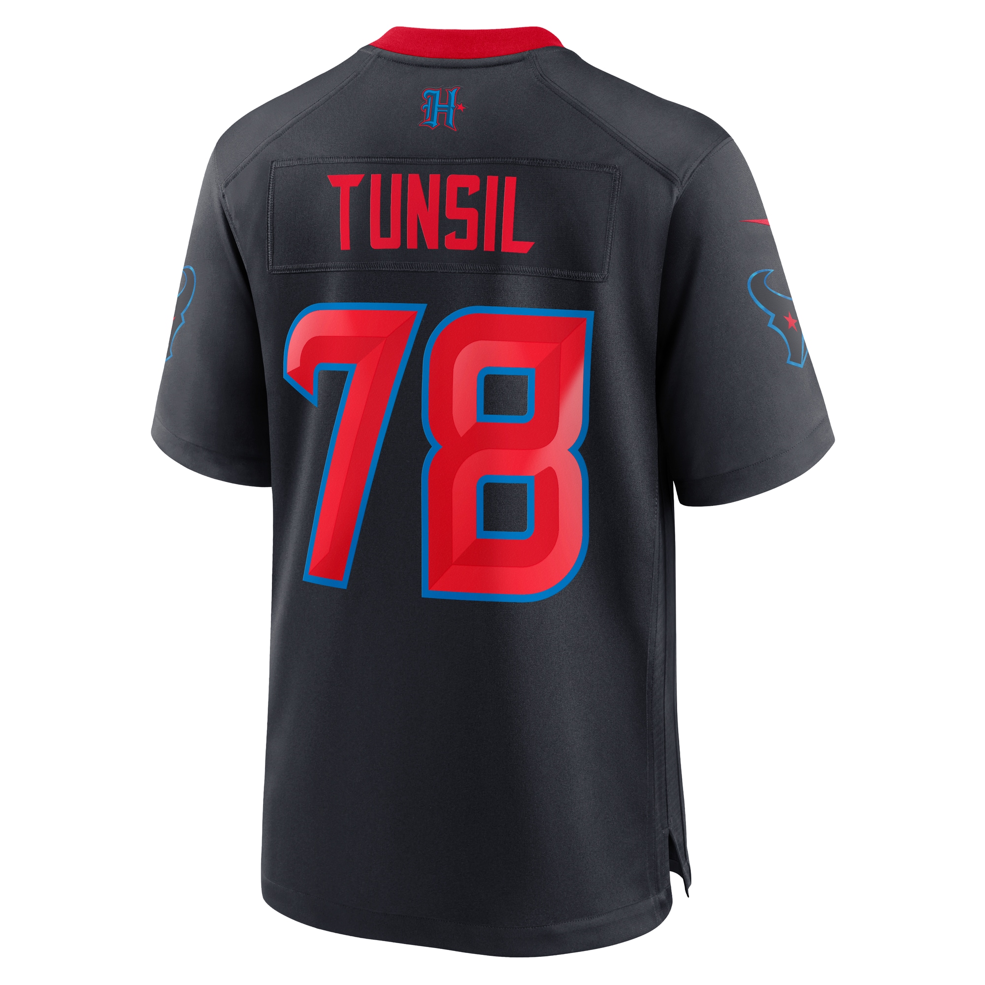Houston Texans Laremy Tunsil Navy 2nd Alternate Game NFL Jersey Men's