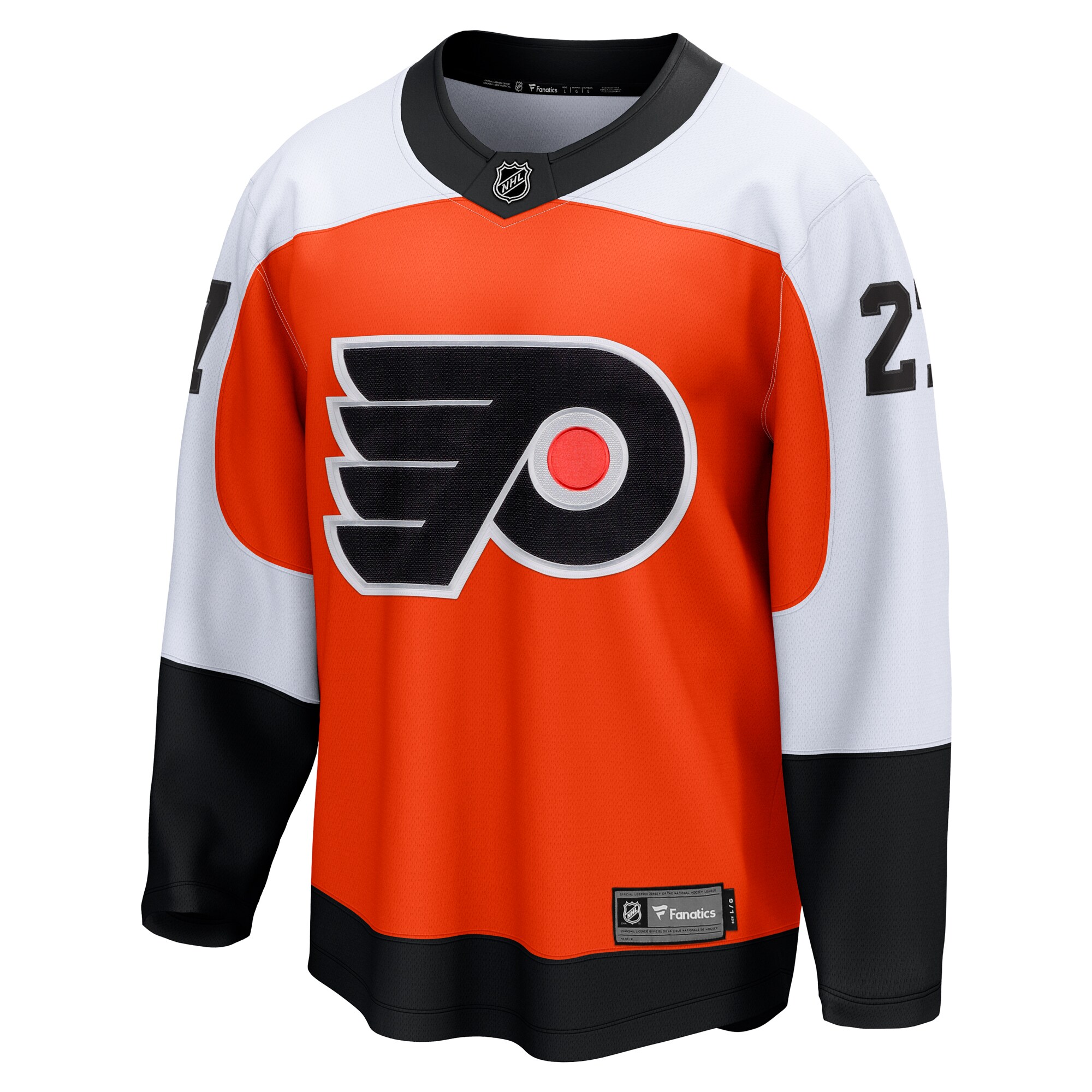 Philadelphia Flyers Noah Cates Orange Home Breakaway NHL Jersey Men's