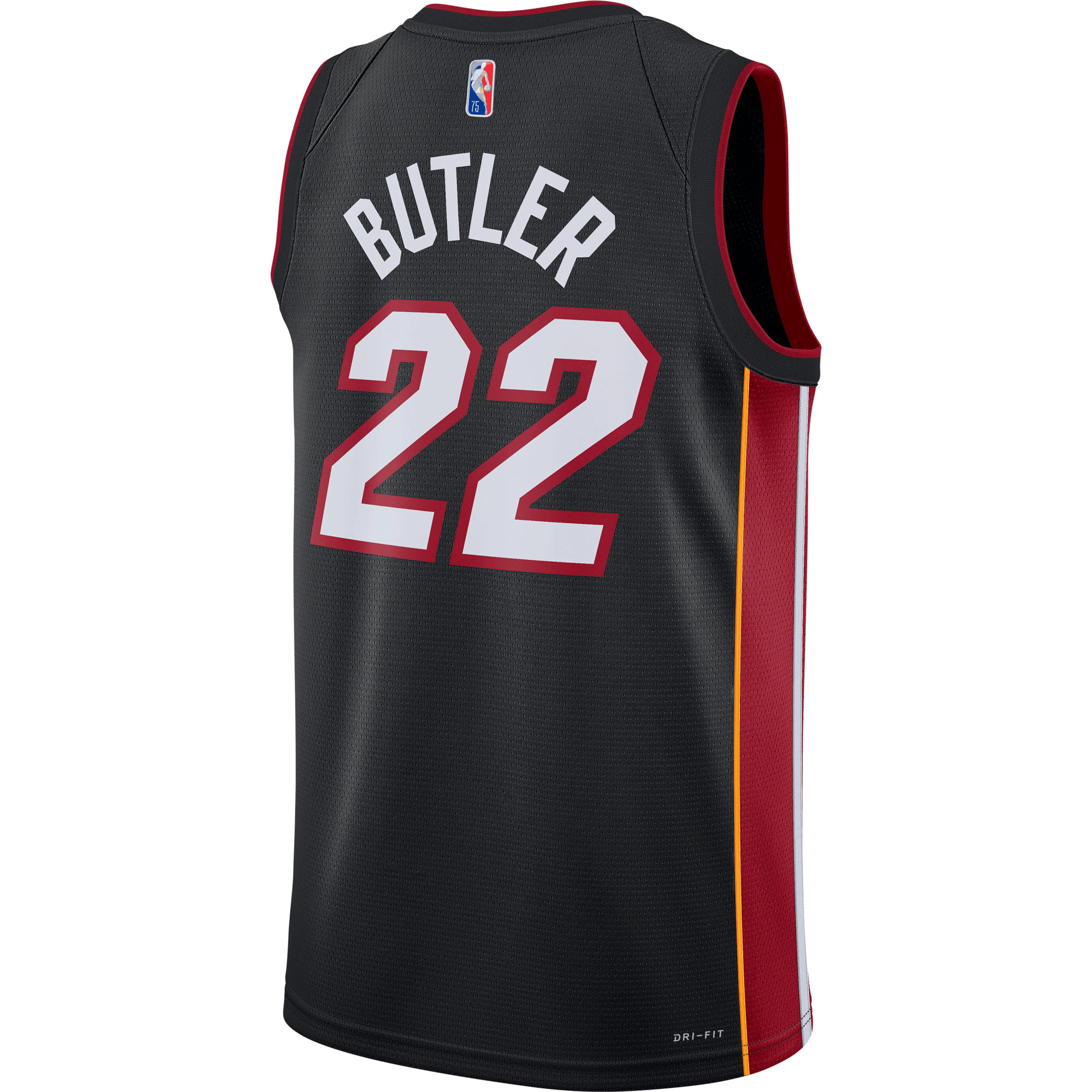 Jimmy Butler Miami Heat /22 Diamond Swingman Icon Edition Black NBA Jersey Men's