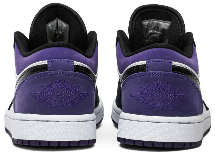 Air Jordan 1 Low Court Purple 553558-125