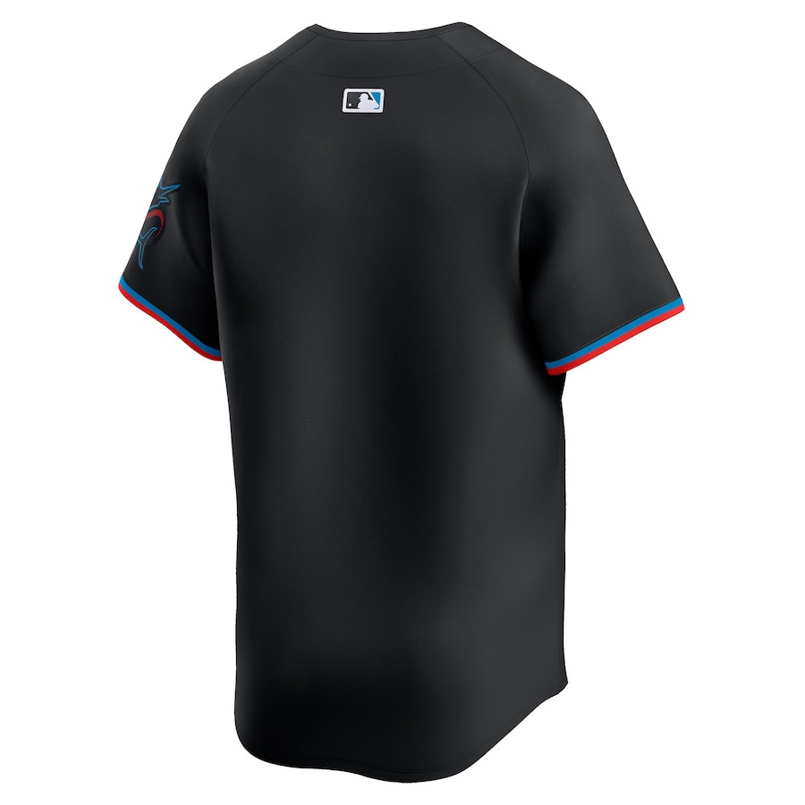 Miami Marlins Alternate Limited Black MLB Jersey Men's