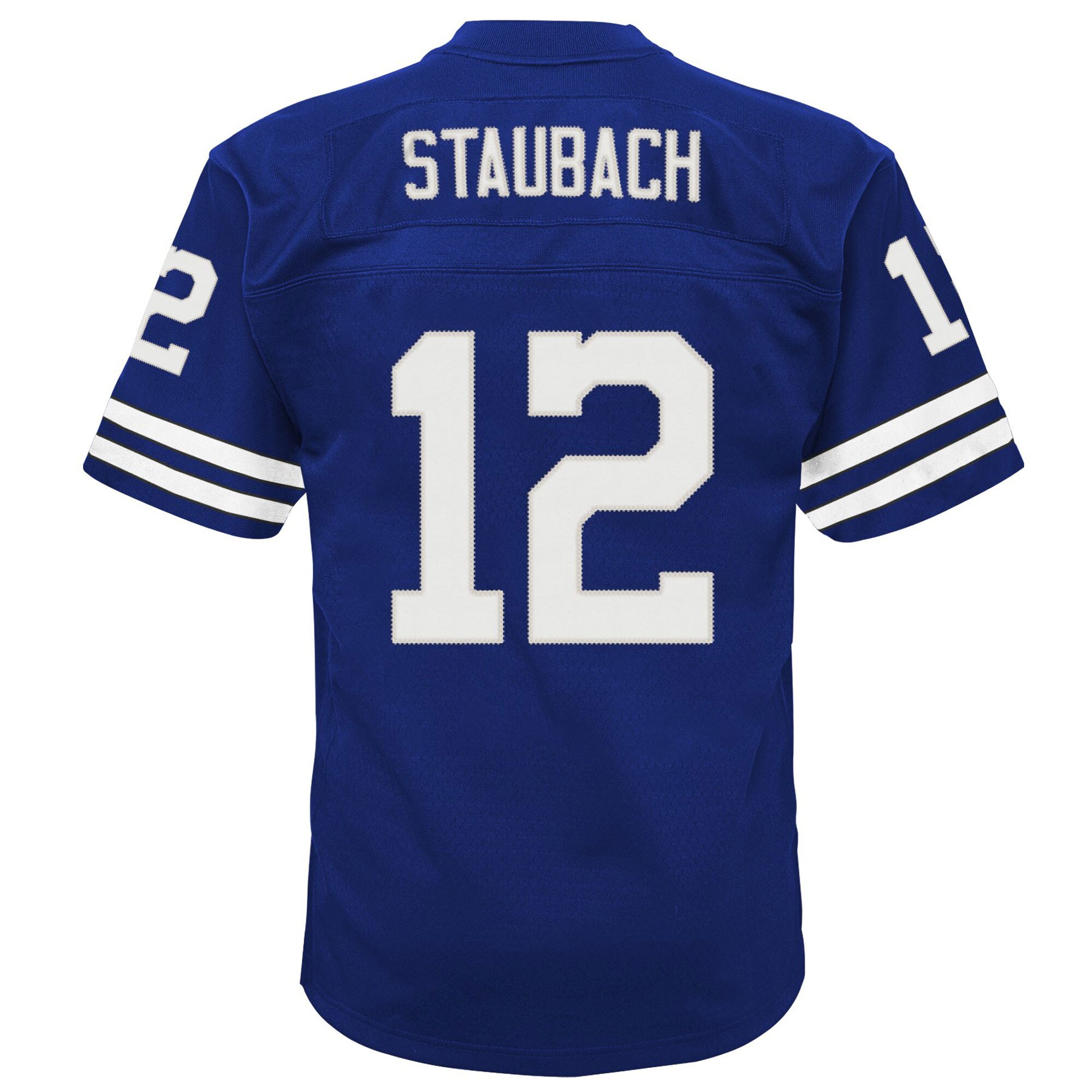 Dallas Cowboys Roger Staubach Mitchell Ness Navy Retired Player Legacy NFL Jersey Youth