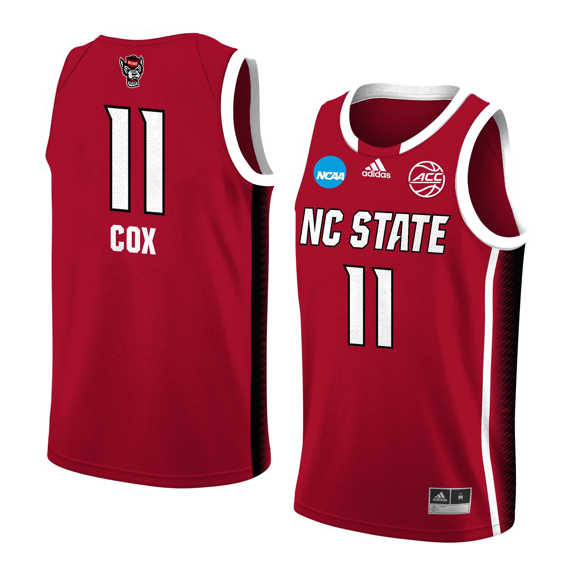 Maddie Cox 11 NC State Wolfpack 2024 Red Unisex NCAA Jersey Unisex
