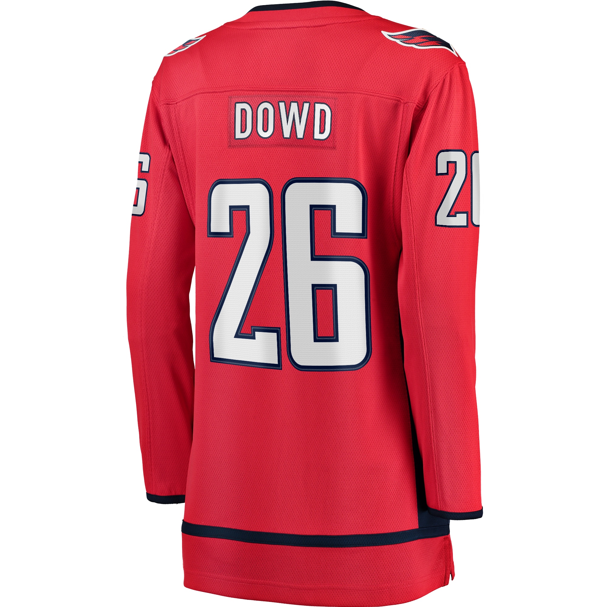 Washington Capitals Nic Dowd Red Home Breakaway Player NHL Jersey Women's