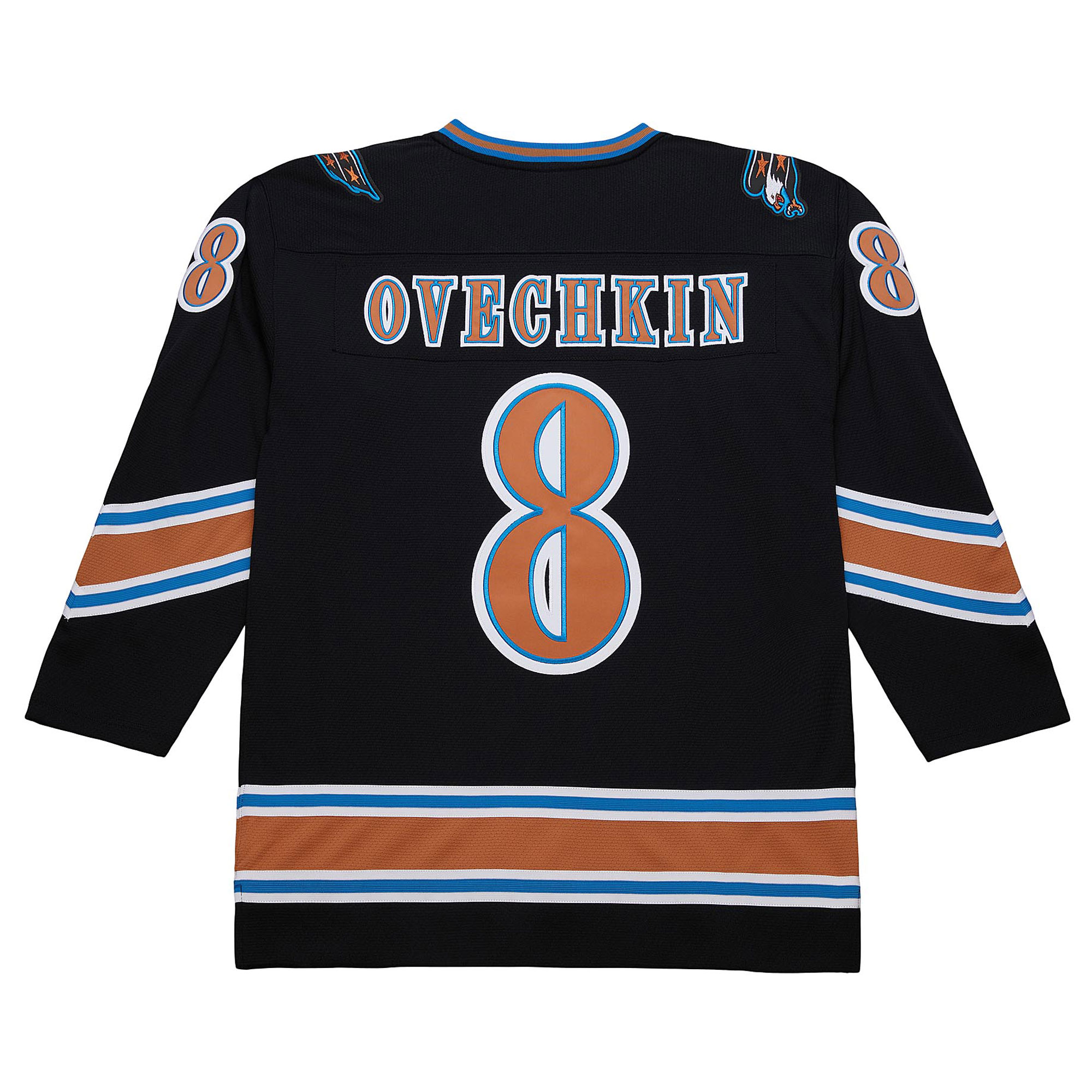 Washington Capitals Alexander Ovechkin Black 2005-06 Power Play NHL Jersey Men's