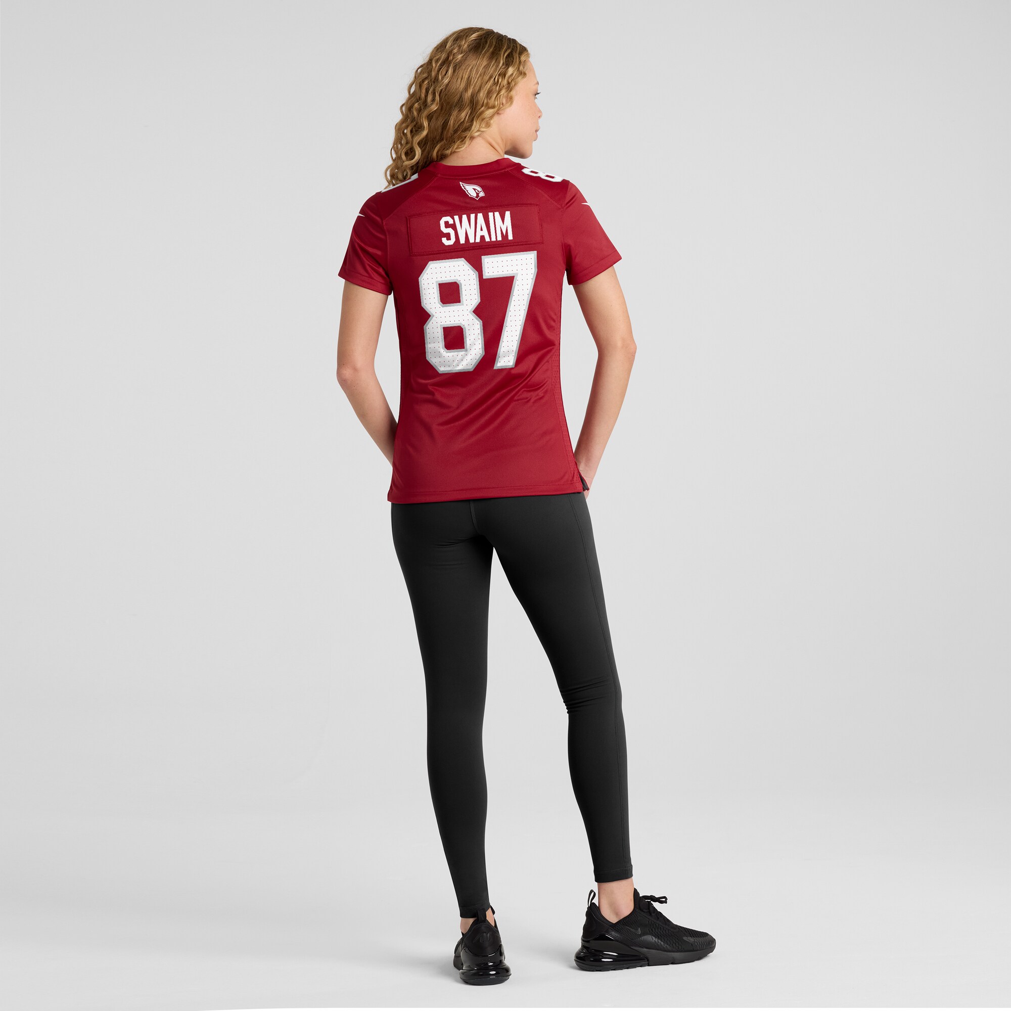 Arizona Cardinals Geoff Swaim Cardinal Team Game NFL Jersey Women's