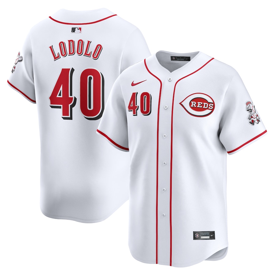 Nick Lodolo Cincinnati Reds Home Limited Player Jersey White