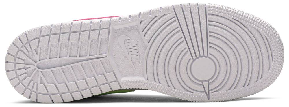 Air Jordan 1 Low GS White Neon CW7035-100