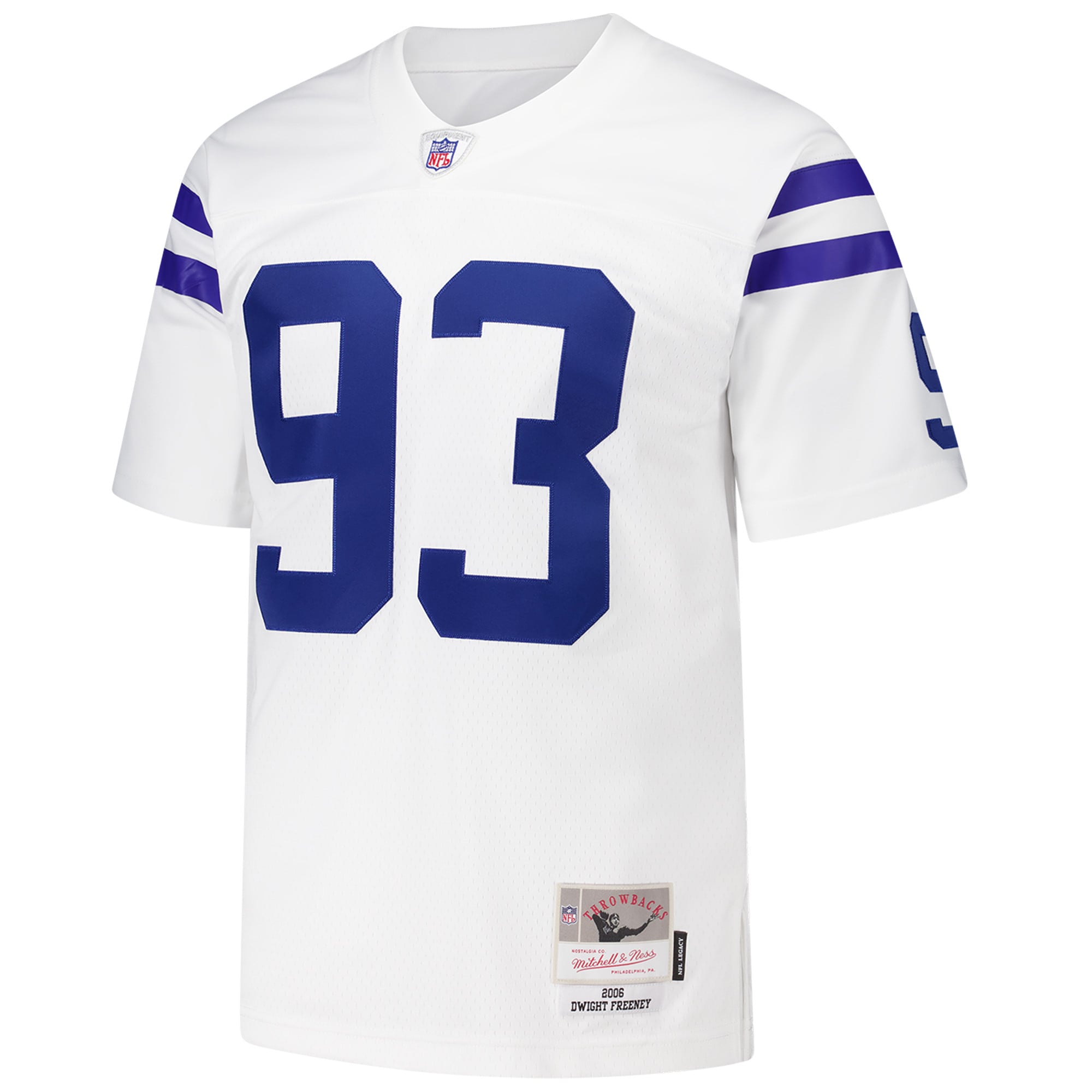 Indianapolis Colts Dwight Freeney Mitchell Ness White 2006 Legacy NFL Jersey Men's