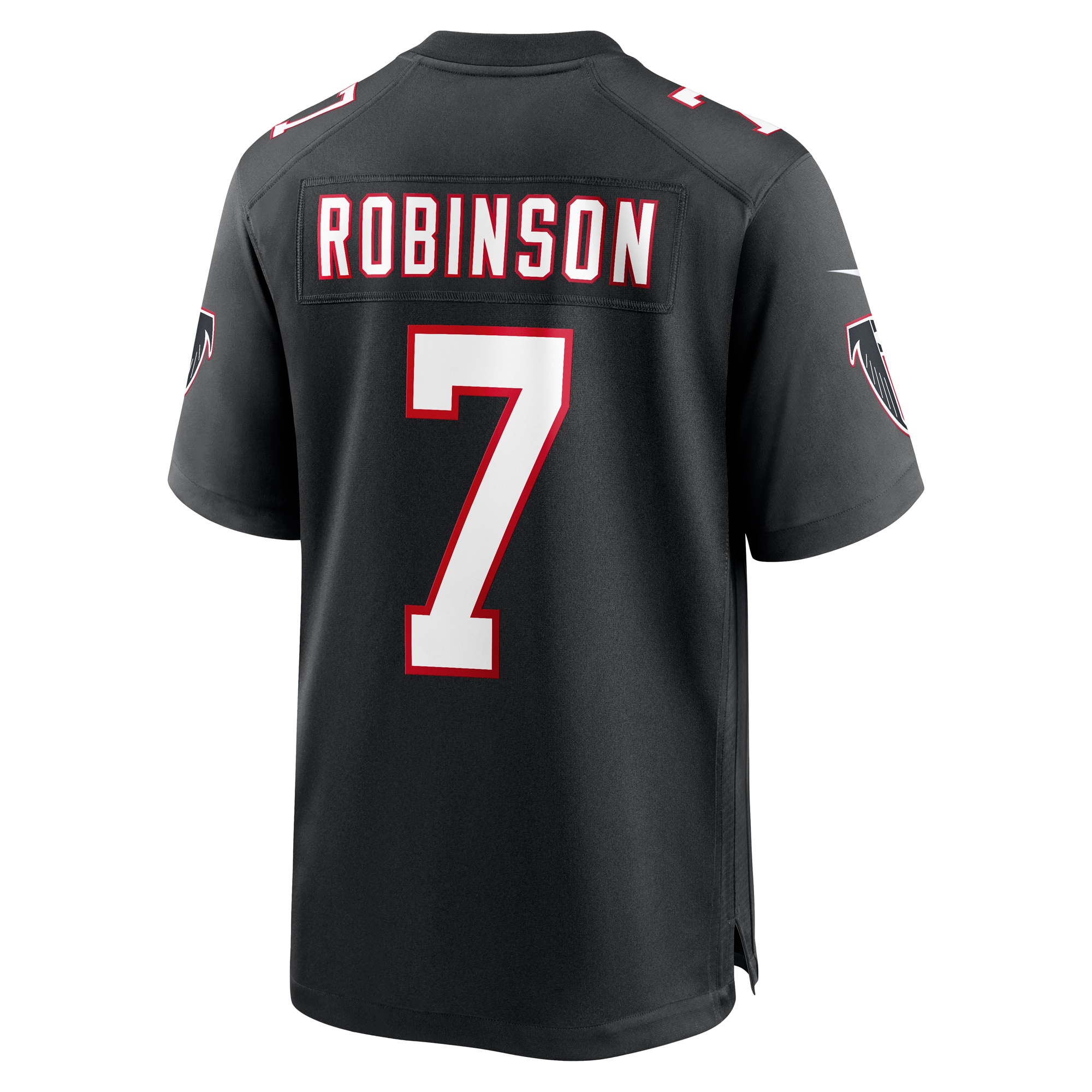 Atlanta Falcons Bijan Robinson Black Throwback Game NFL Jersey Men's
