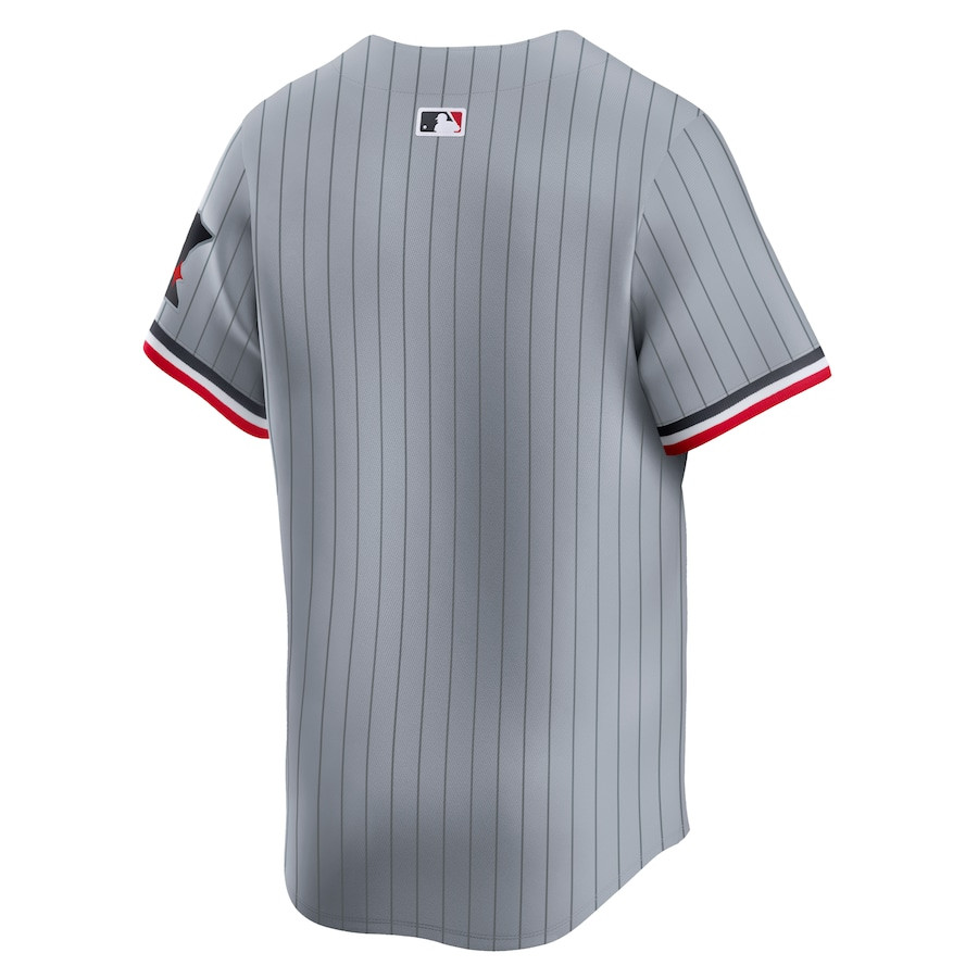 Minnesota Twins Road Limited Gray MLB Jersey Men's