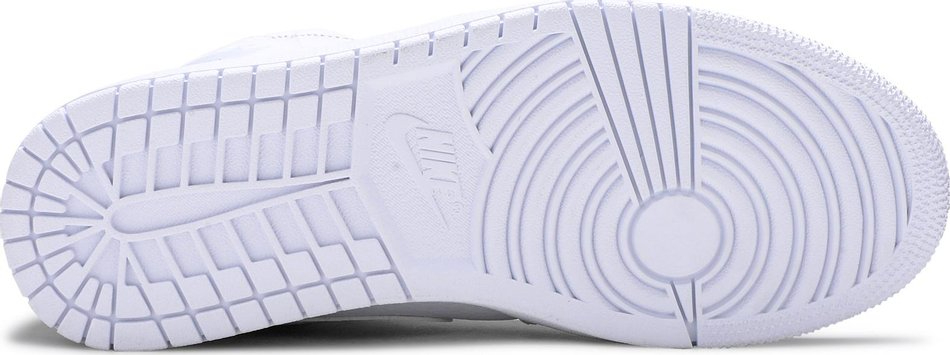 Air Jordan 1 Mid Triple White 554724-109