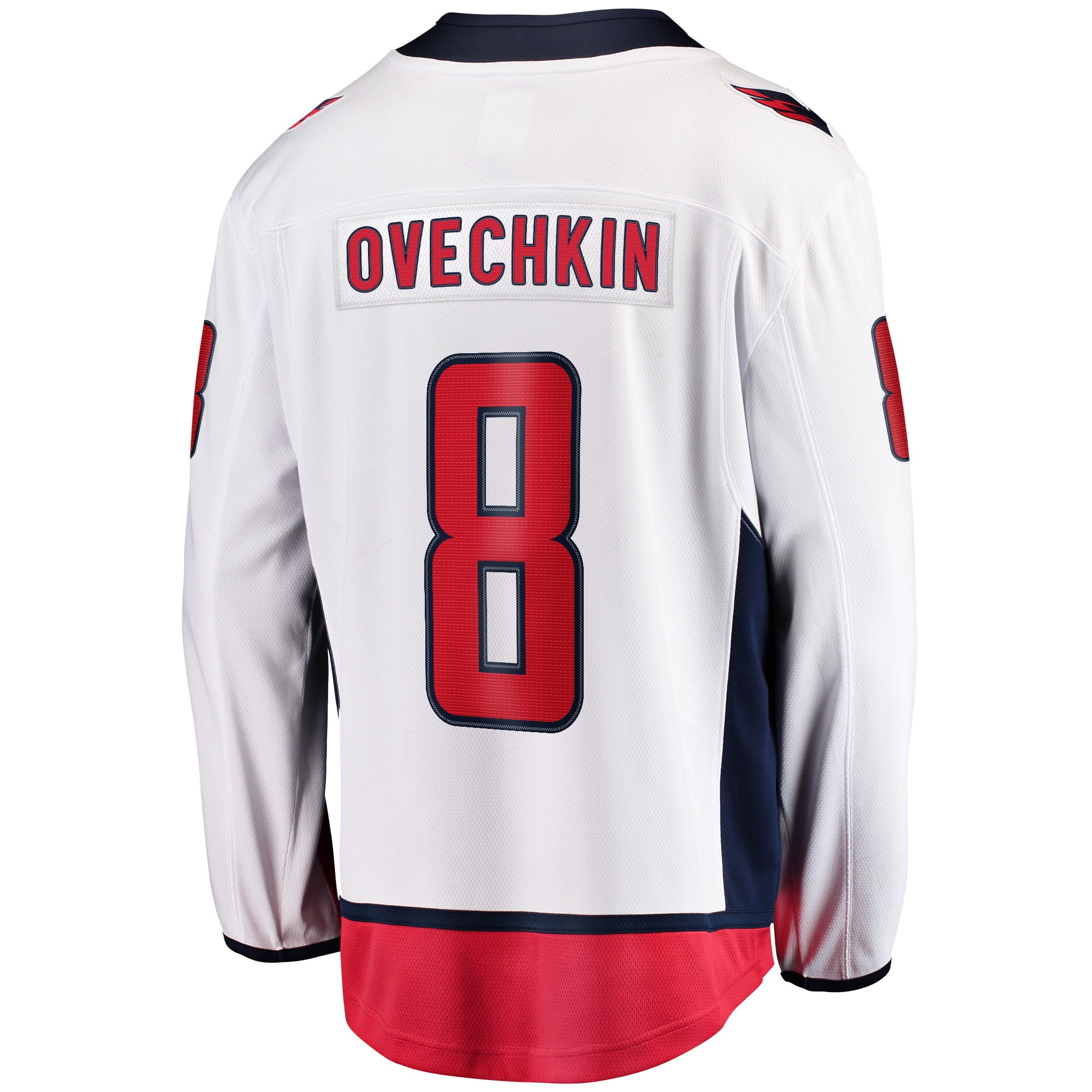 Washington Capitals Alexander Ovechkin White Away Premier Breakaway Player NHL Jersey Men's