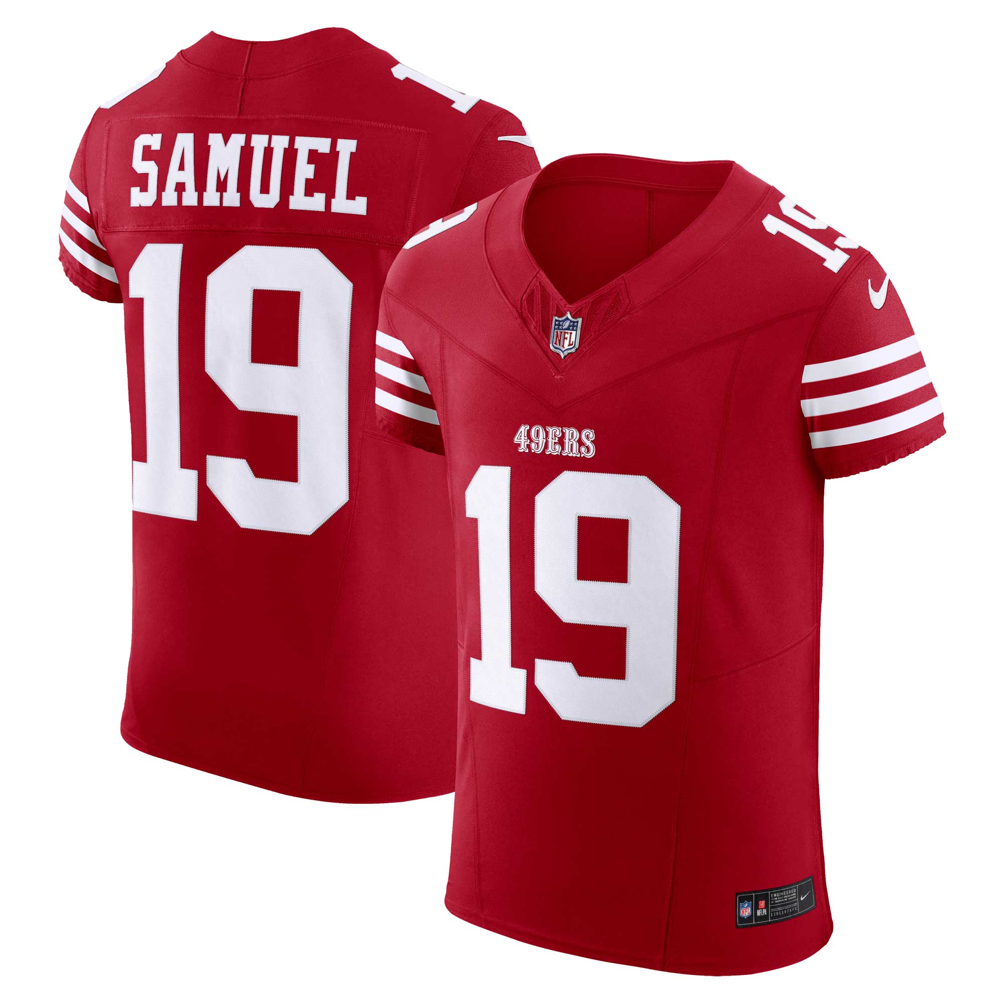 Deebo Samuel San Francisco 49ers Nike Vapor F.U.S.E. Elite Jersey - Scarlet