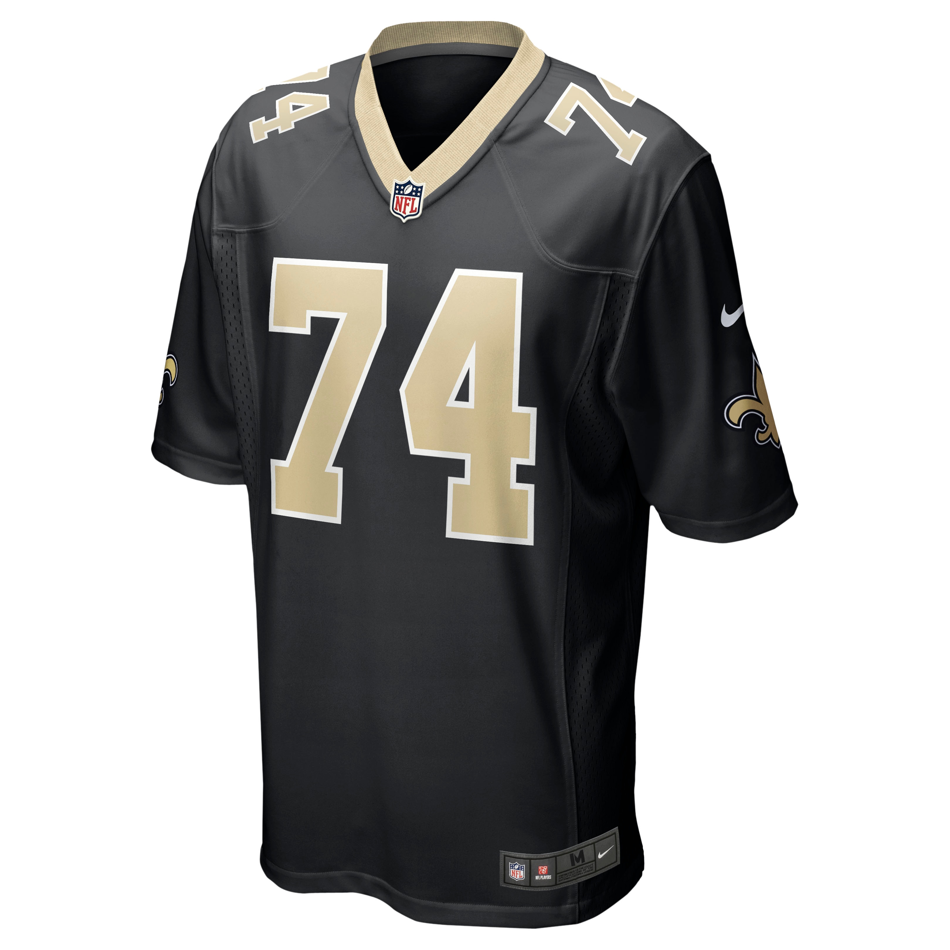 New Orleans Saints James Hurst Black Game NFL Jersey Men's