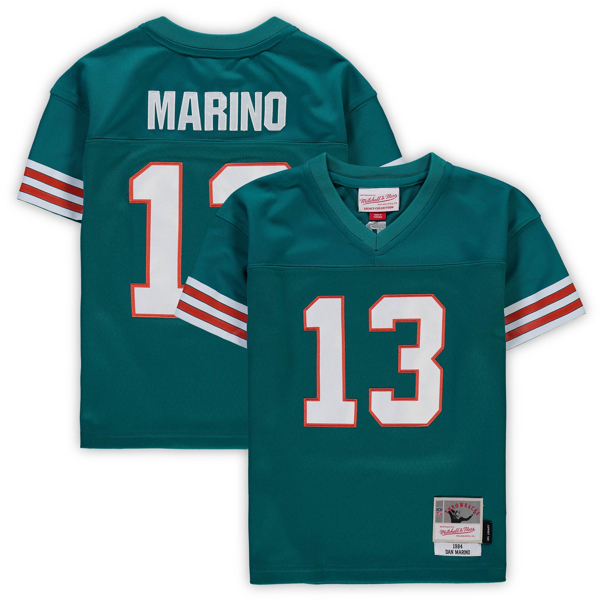 Dan Marino Miami Dolphins Mitchell & Ness Male Preschool 1984 Retired Legacy Jersey - Aqua