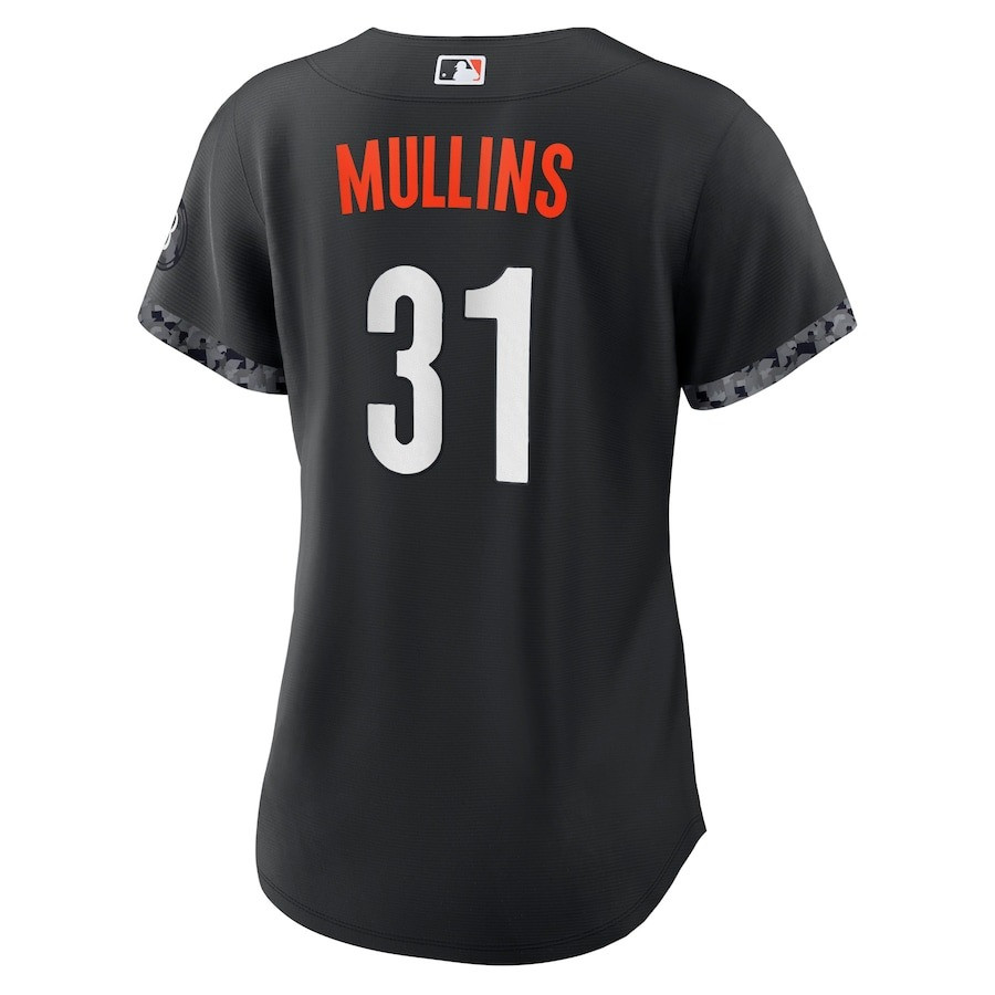 Cedric Mullins 31 Baltimore Orioles 2023 City Connect Black MLB Jersey Women's