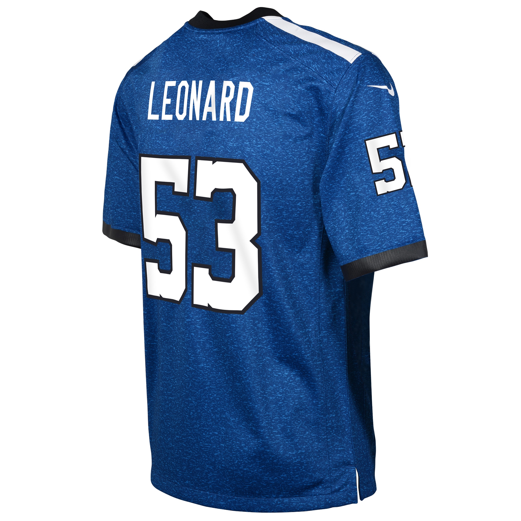 Indianapolis Colts Shaquille Leonard Blue Game NFL Jersey Youth