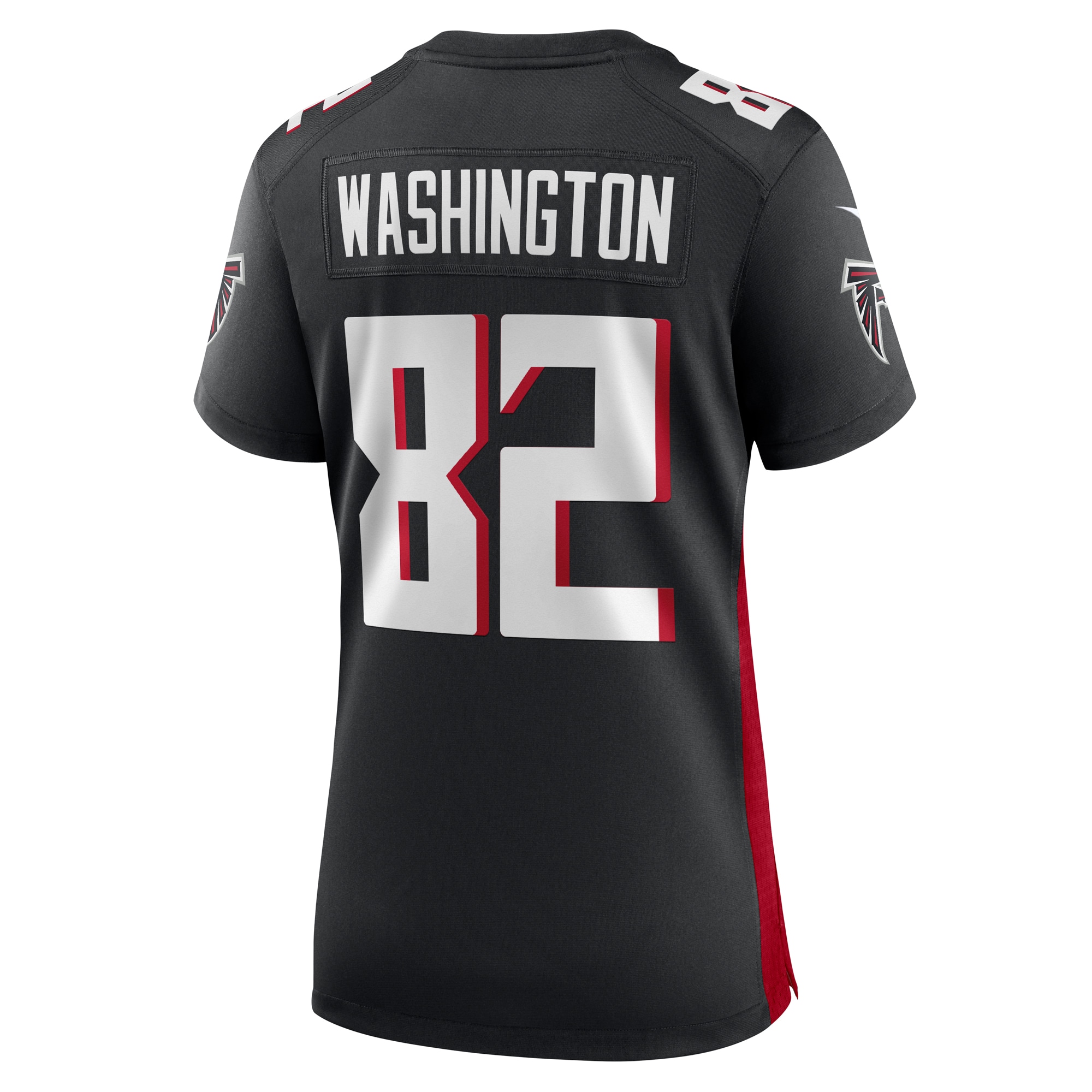 Atlanta Falcons Casey Washington Black Game NFL Jersey Women's