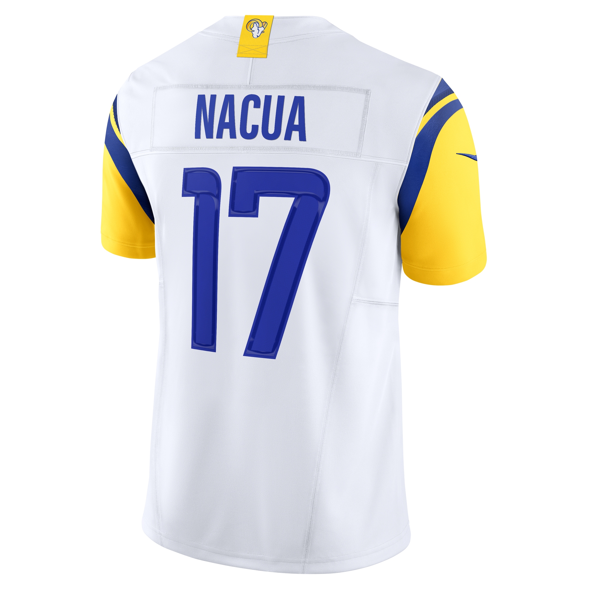 Los Angeles Rams Puka Nacua White Vapor F.U.S.E. Limited NFL Jersey Men's