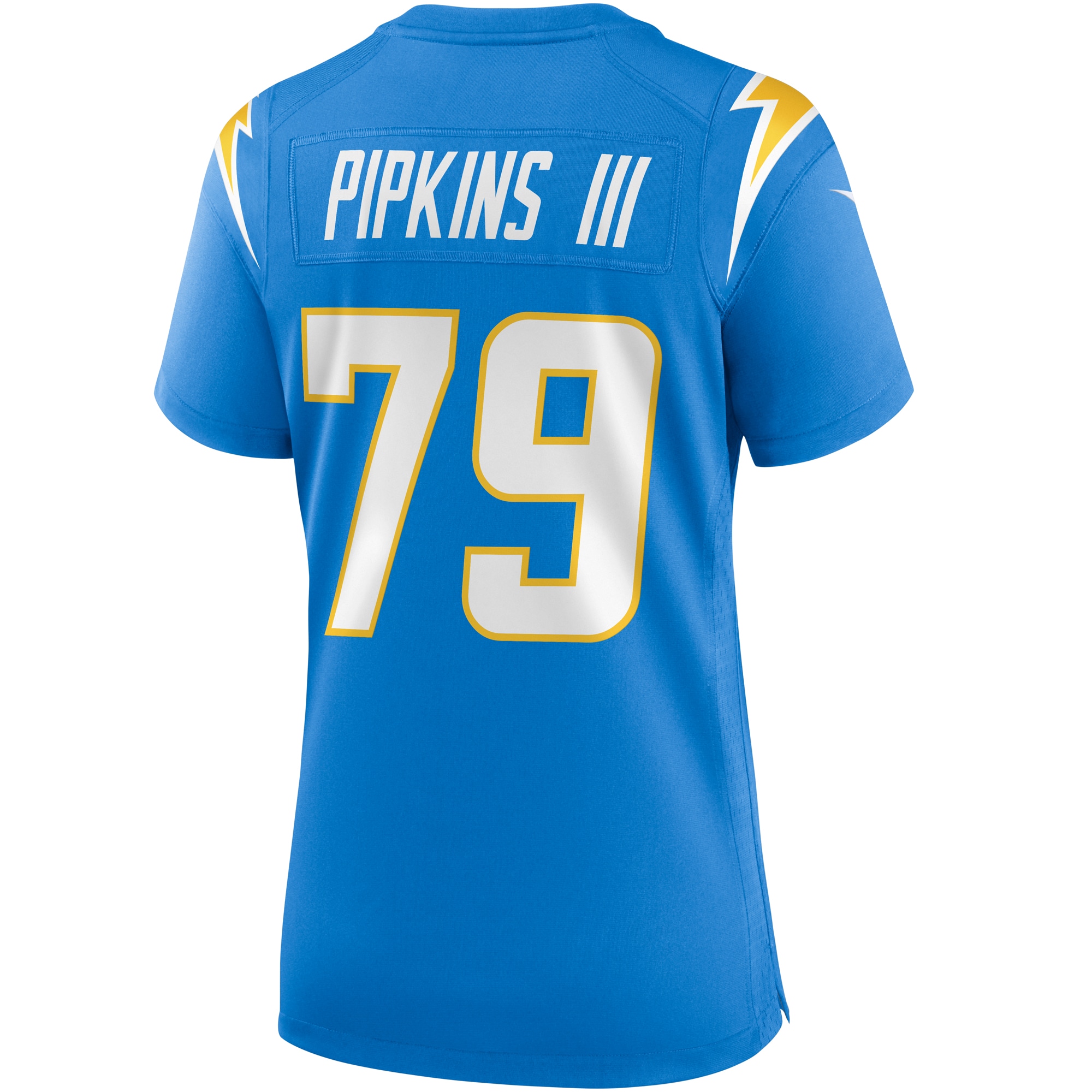 Los Angeles Chargers Trey Pipkins III Powder Blue Game NFL Jersey Women's