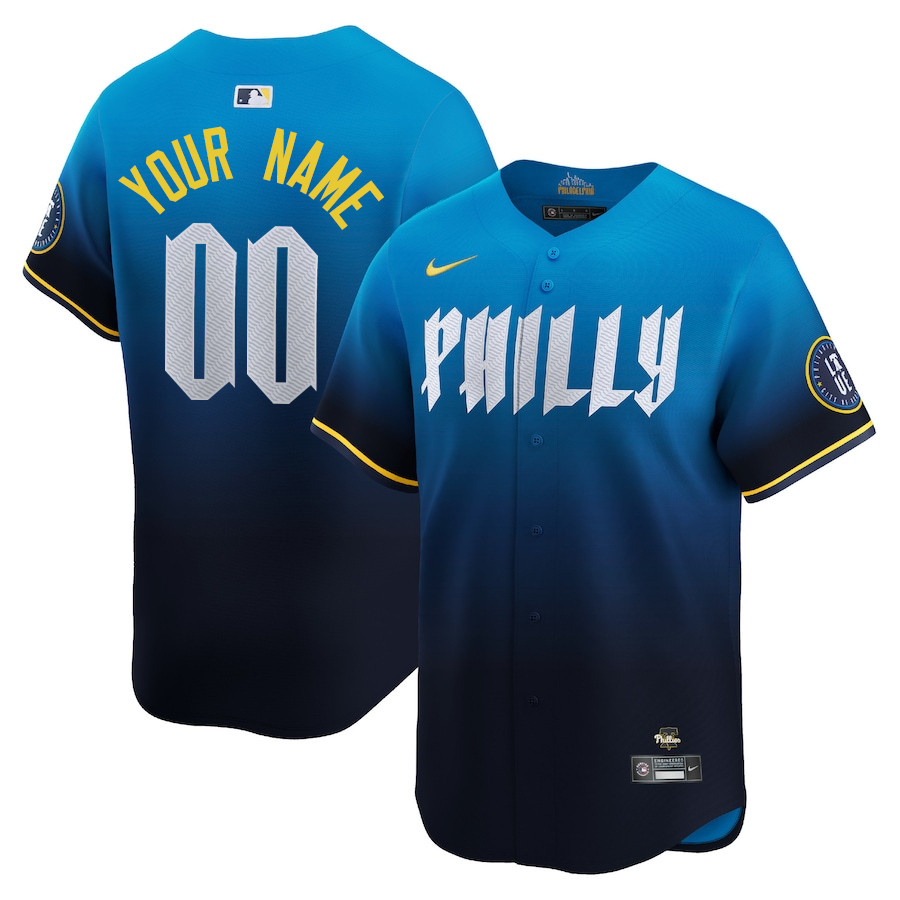 Philadelphia Phillies 2024 Limited City Connect Custom MLB Jersey Men's