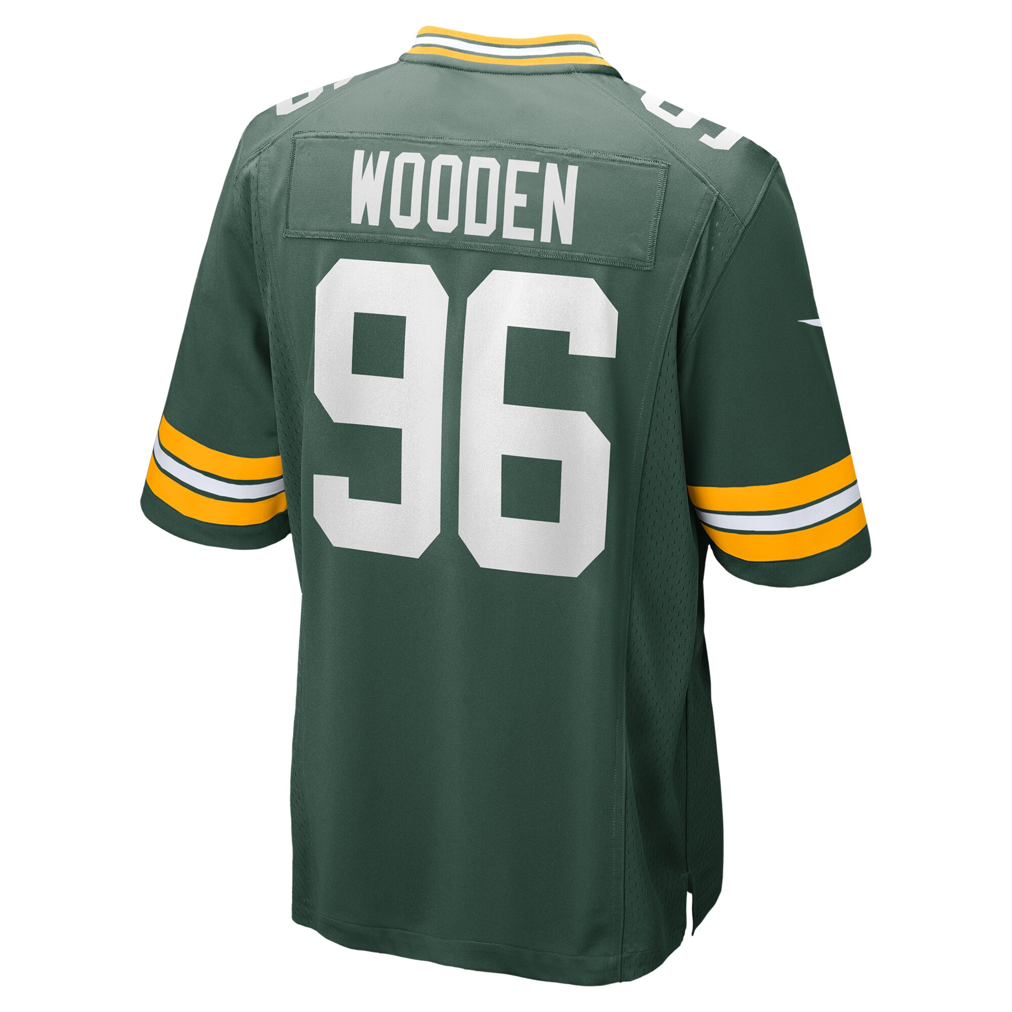 Green Bay Packers Colby Wooden Green Game NFL Jersey Men's