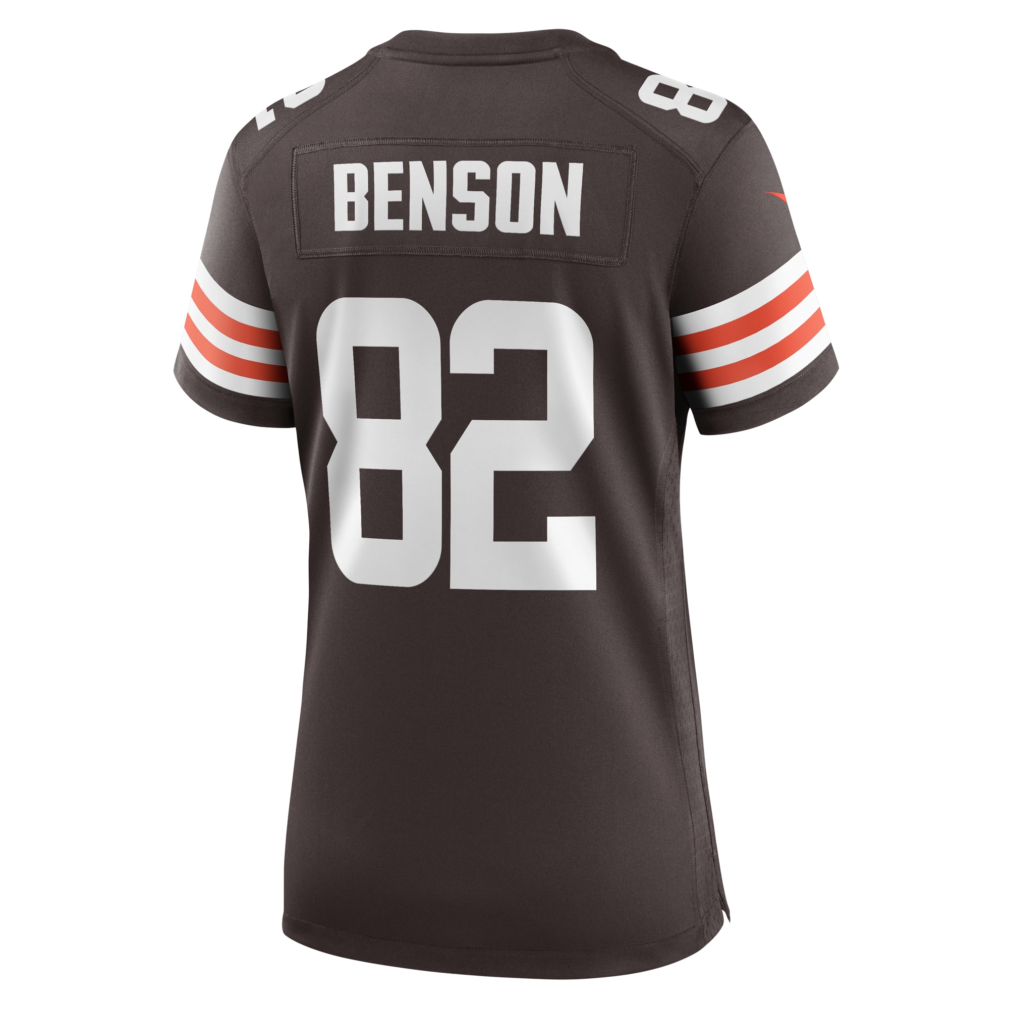 Cleveland Browns Trinity Benson Brown Team Game NFL Jersey Women's