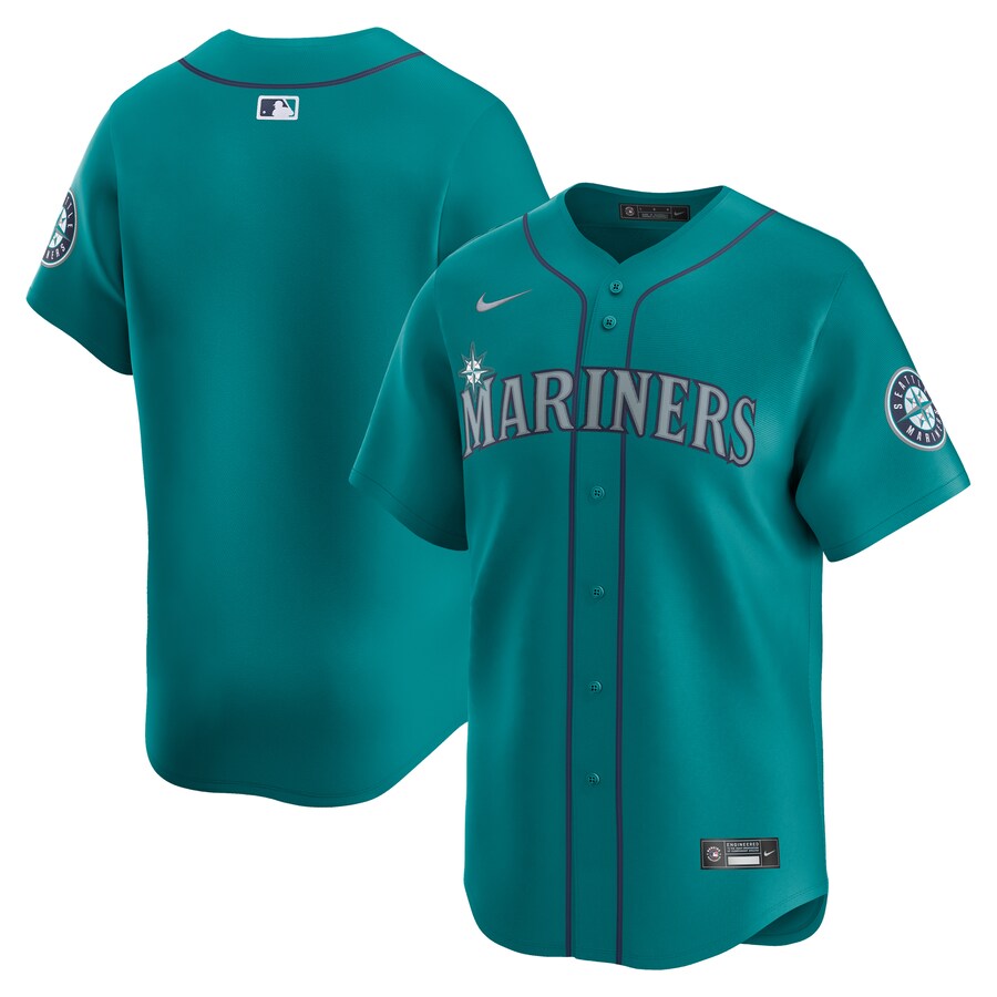 Seattle Mariners Alternate Limited Jersey Aqua