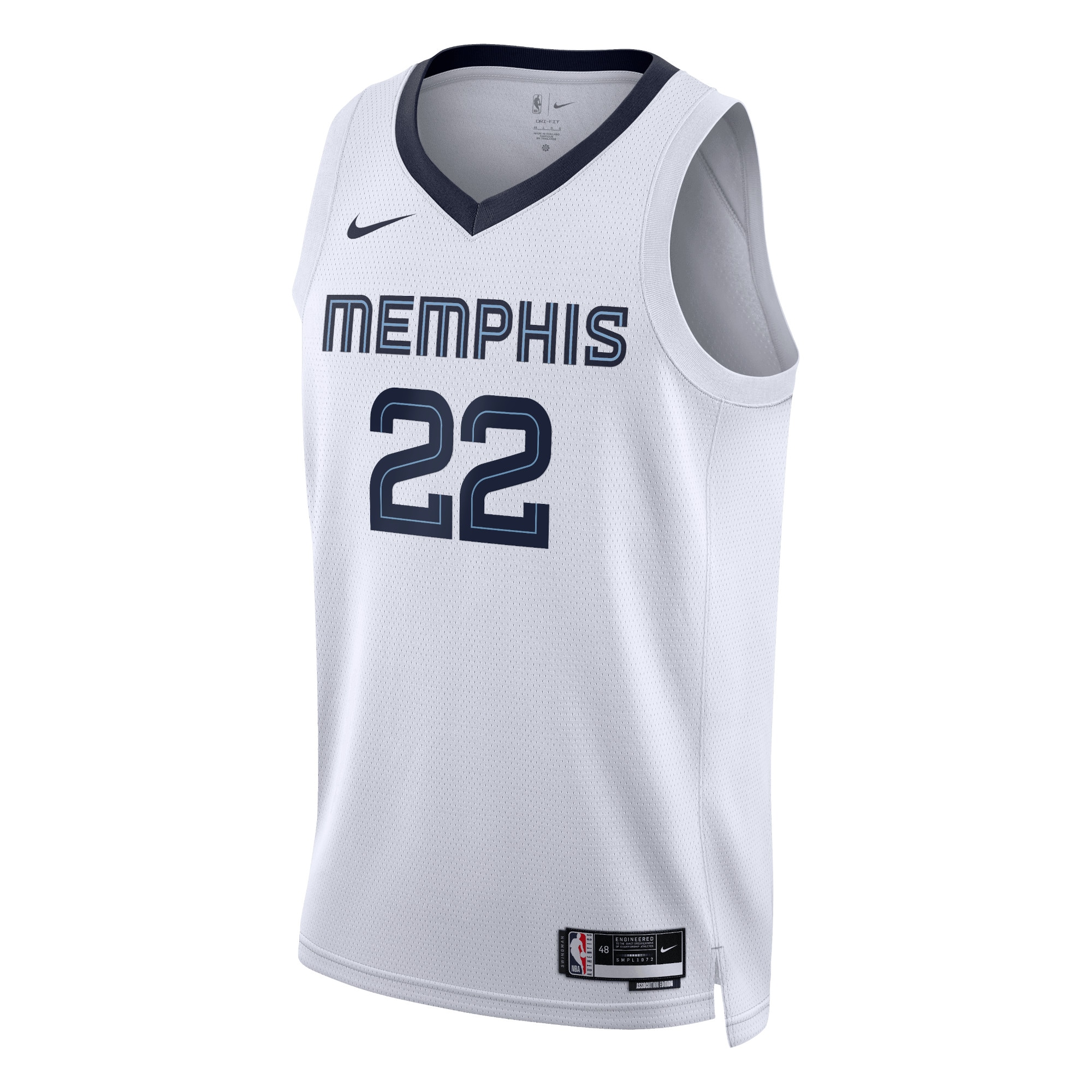 Memphis Grizzlies Association Edition Swingman White Desmond Ban Unisex NBA Jersey Unisex