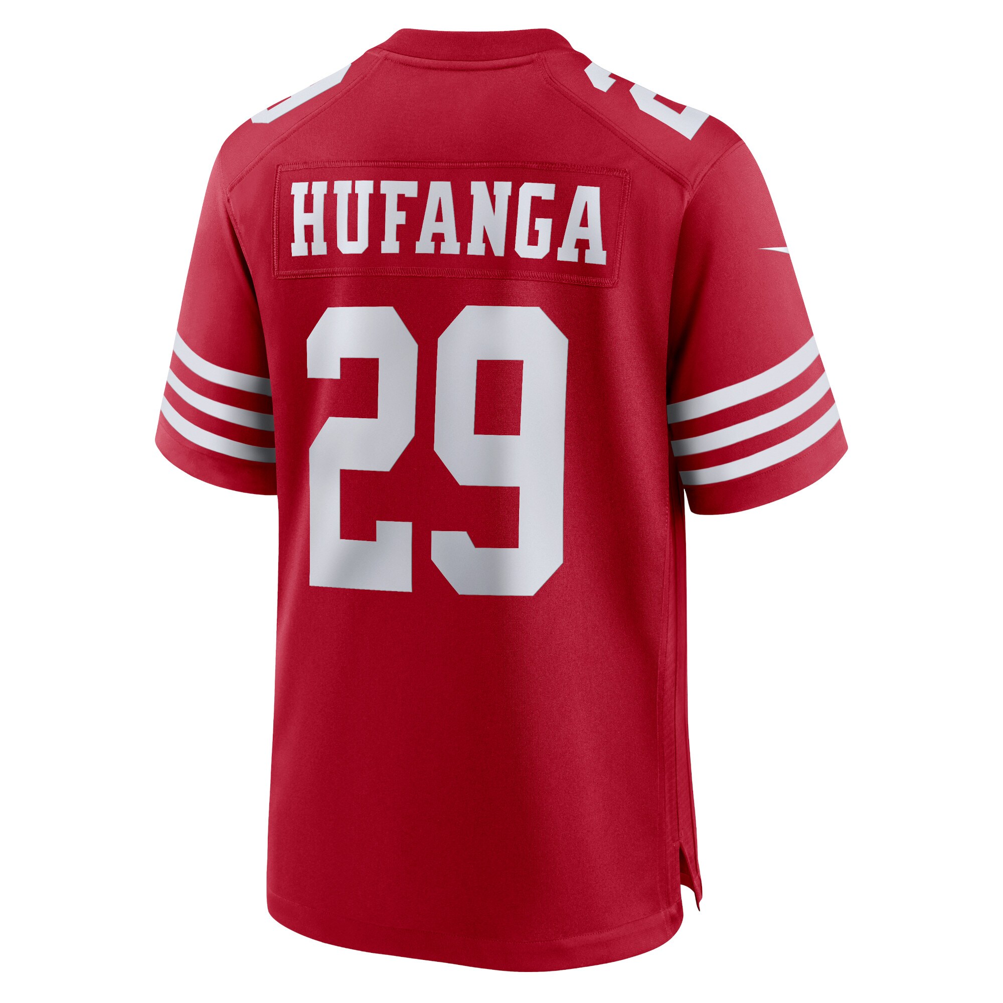 San Francisco 49ers Talanoa Hufanga Scarlet Game Player NFL Jersey Men's