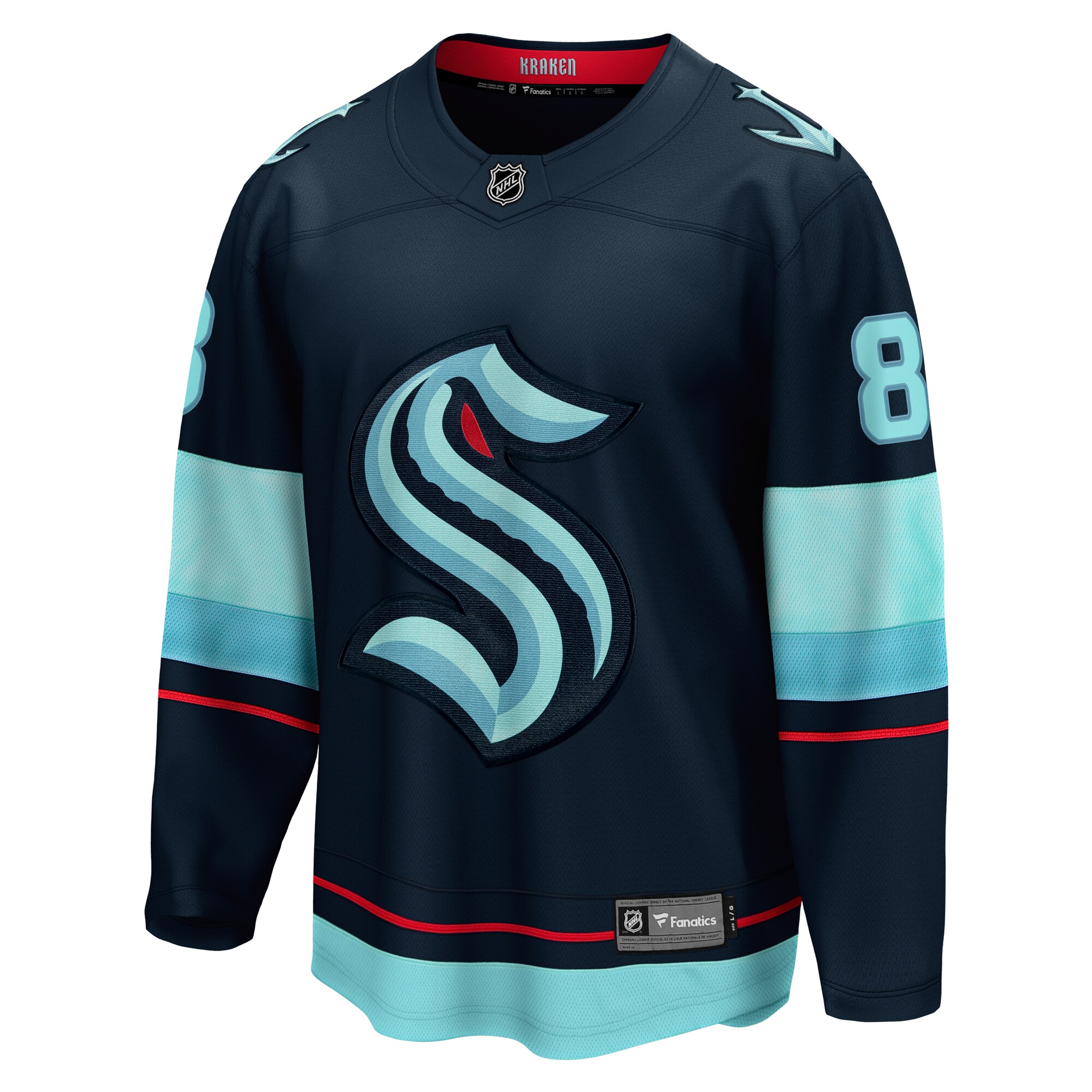 Seattle Kraken Brian Dumoulin Deep Sea Blue Home Breakaway Player NHL Jersey Men's