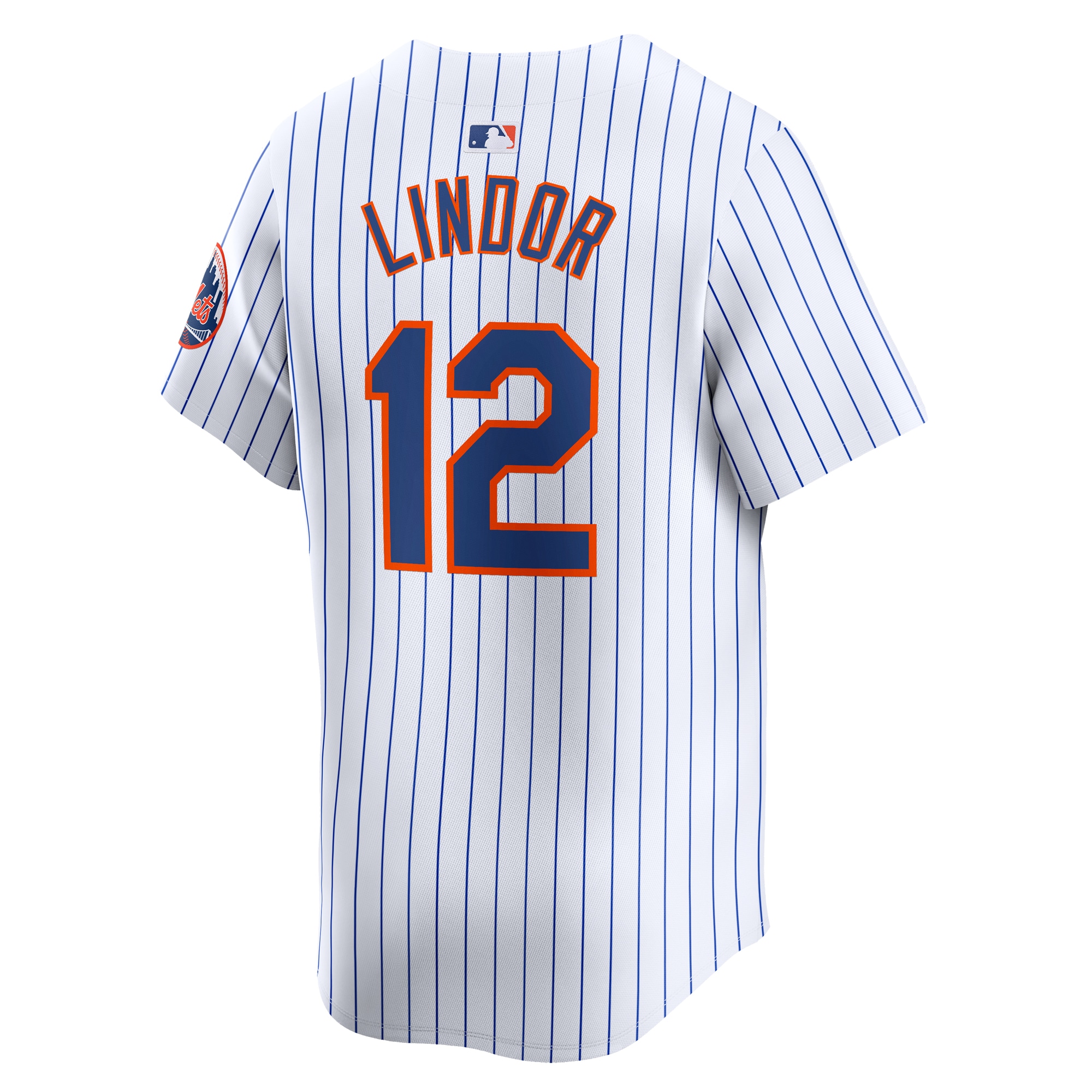 New York Mets Francisco Lindor White Home Limited Player MLB Jersey Youth