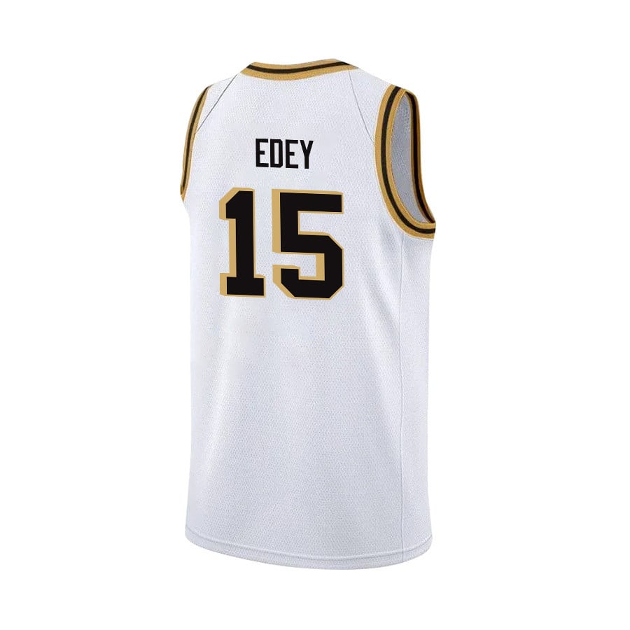 Zach Edey 15 Purdue Boilermakers 2024 White Unisex NCAA Jersey Unisex