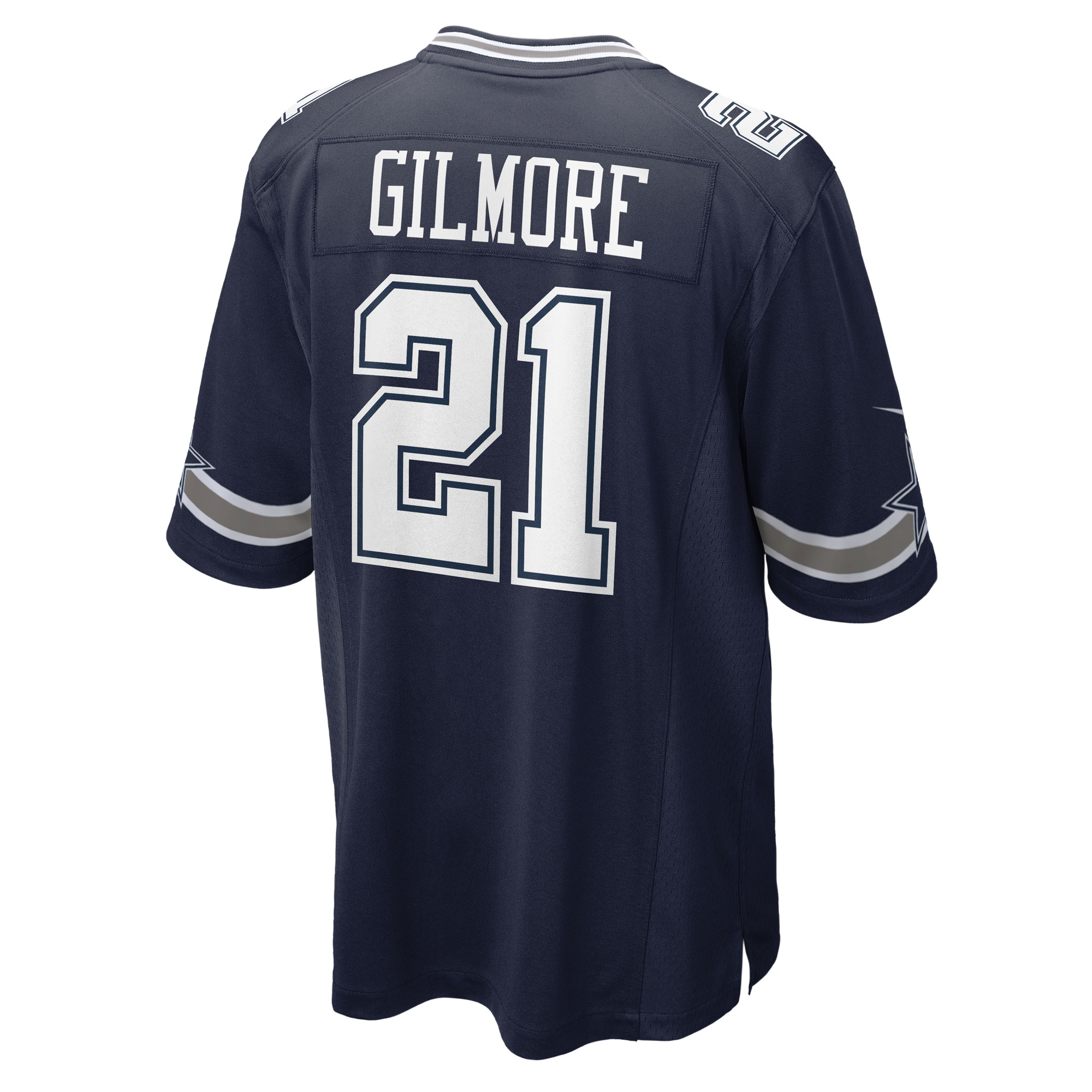 Dallas Cowboys Stephon Gilmore Navy Game NFL Jersey Men's