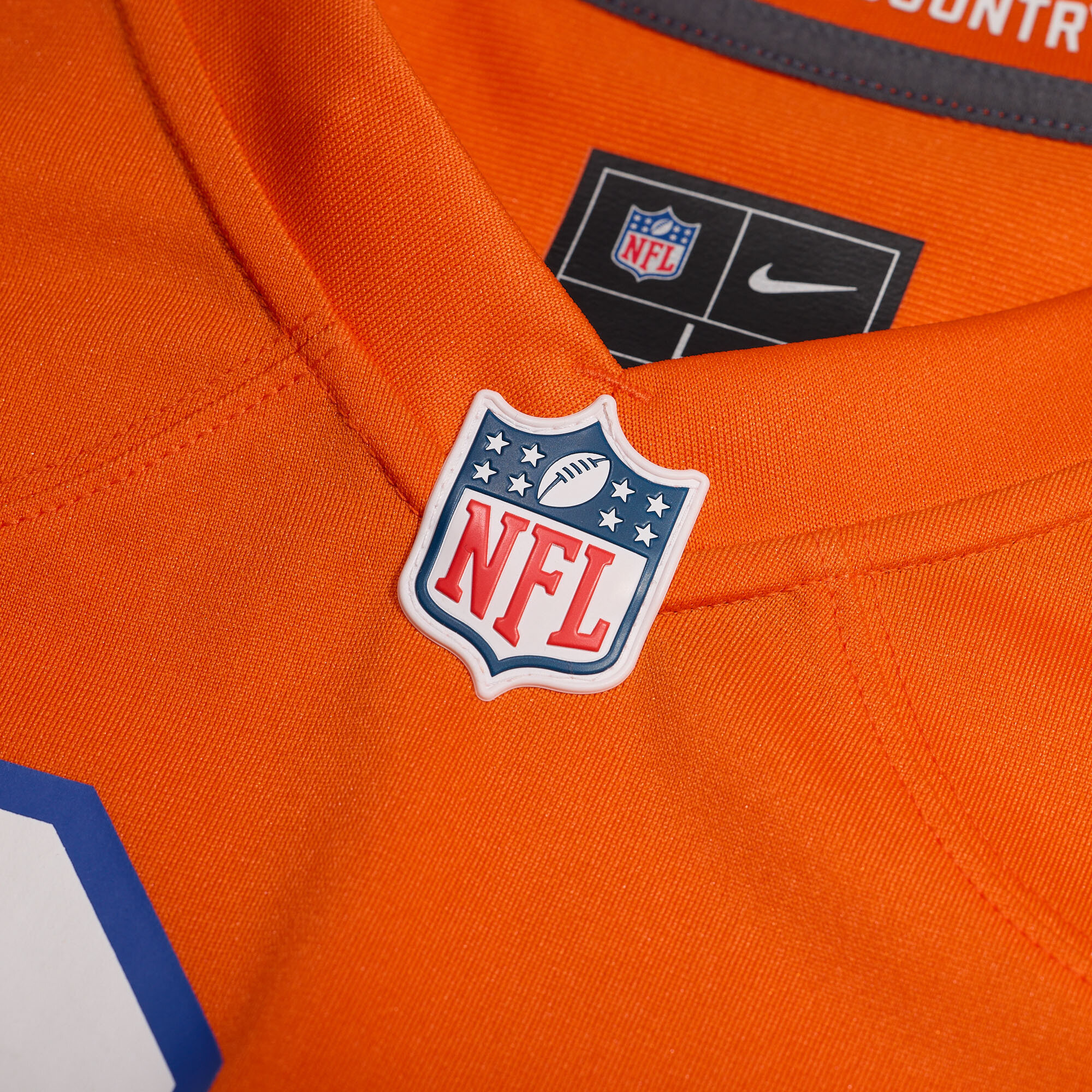 Denver Broncos Orange 2nd Alternate Custom NFL Jersey Youth