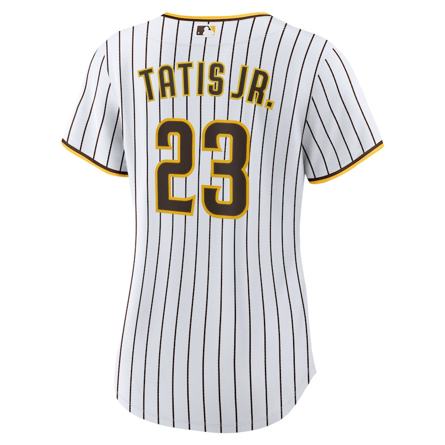 Fernando Tat?s Jr. 23 San Diego Padres Home White MLB Jersey Women's