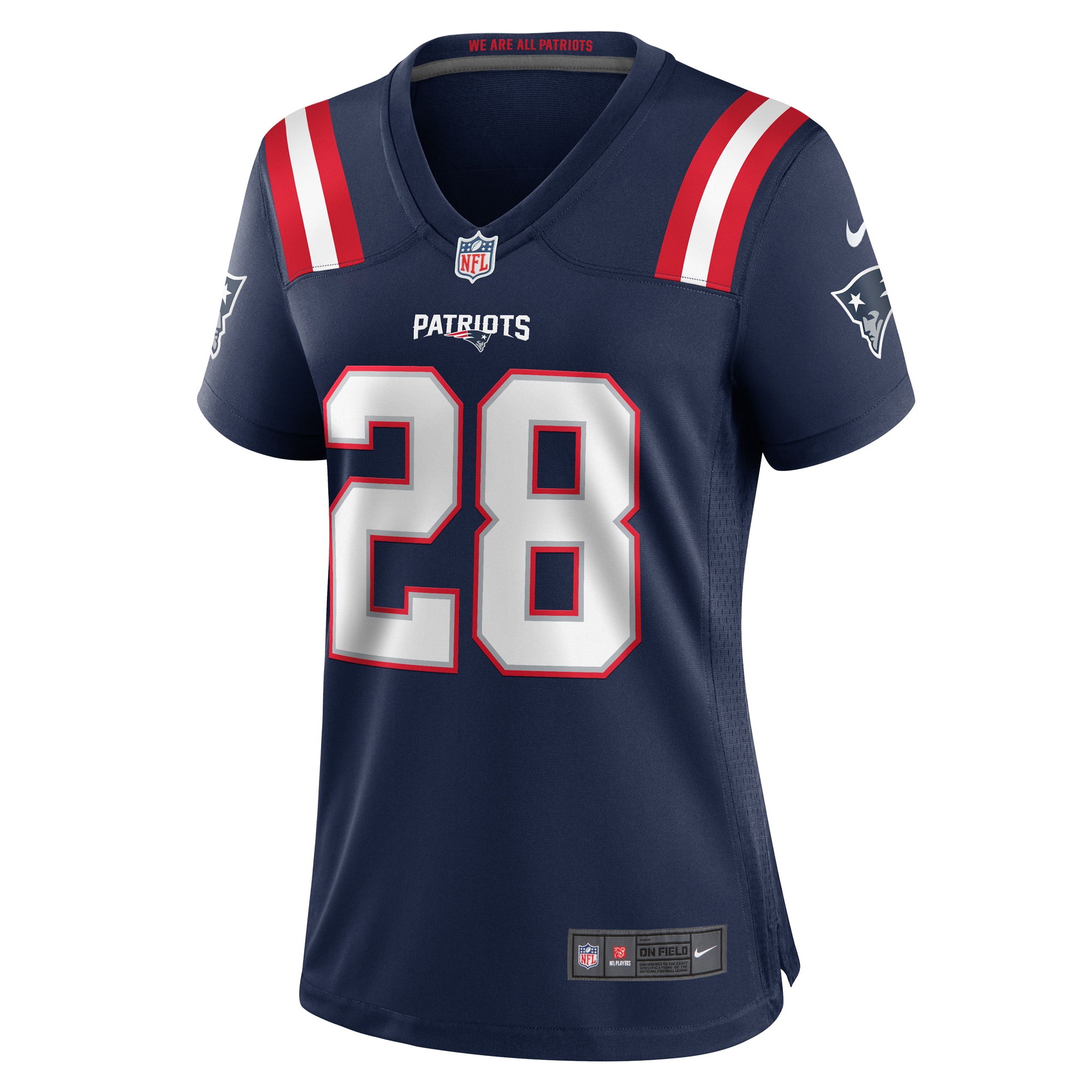 New England Patriots Alex Austin Navy Game NFL Jersey Women's