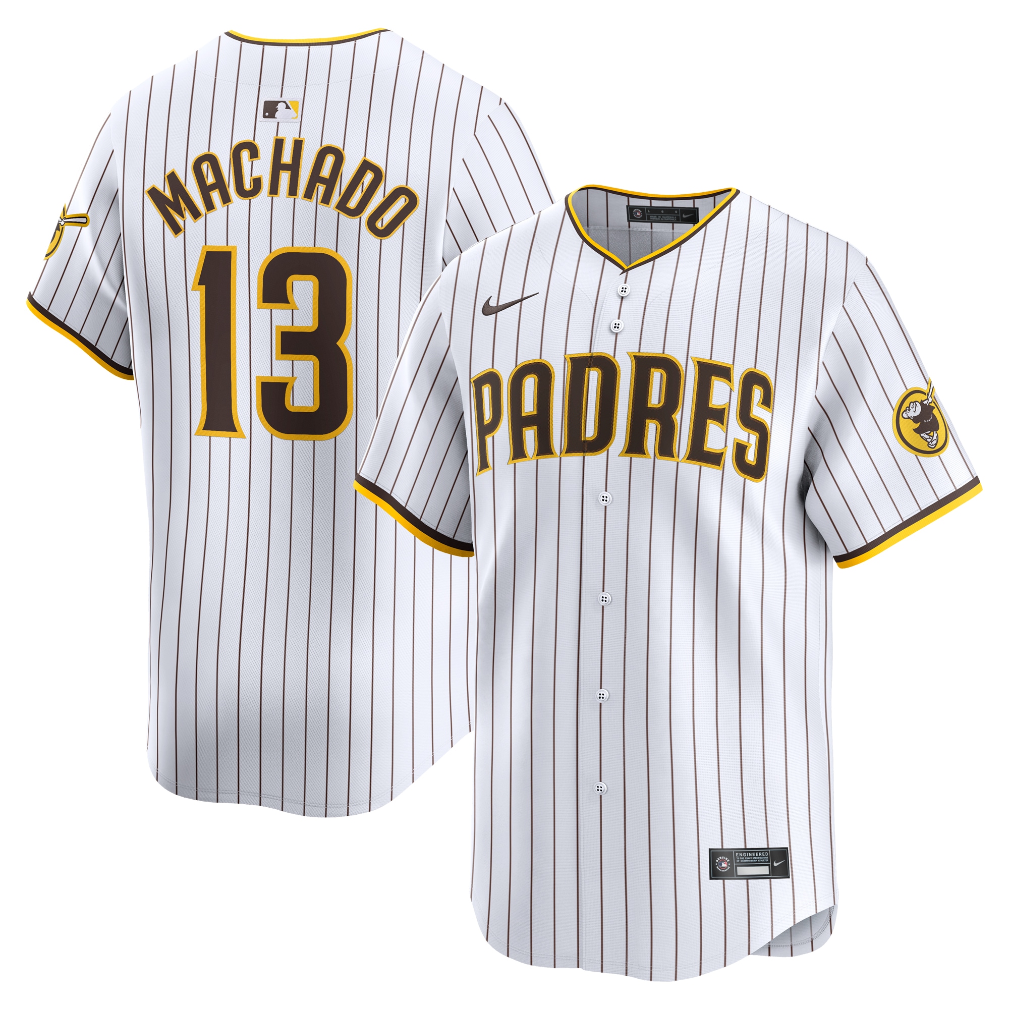 San Diego Padres Manny Machado White Home Limited Player MLB Jersey Youth