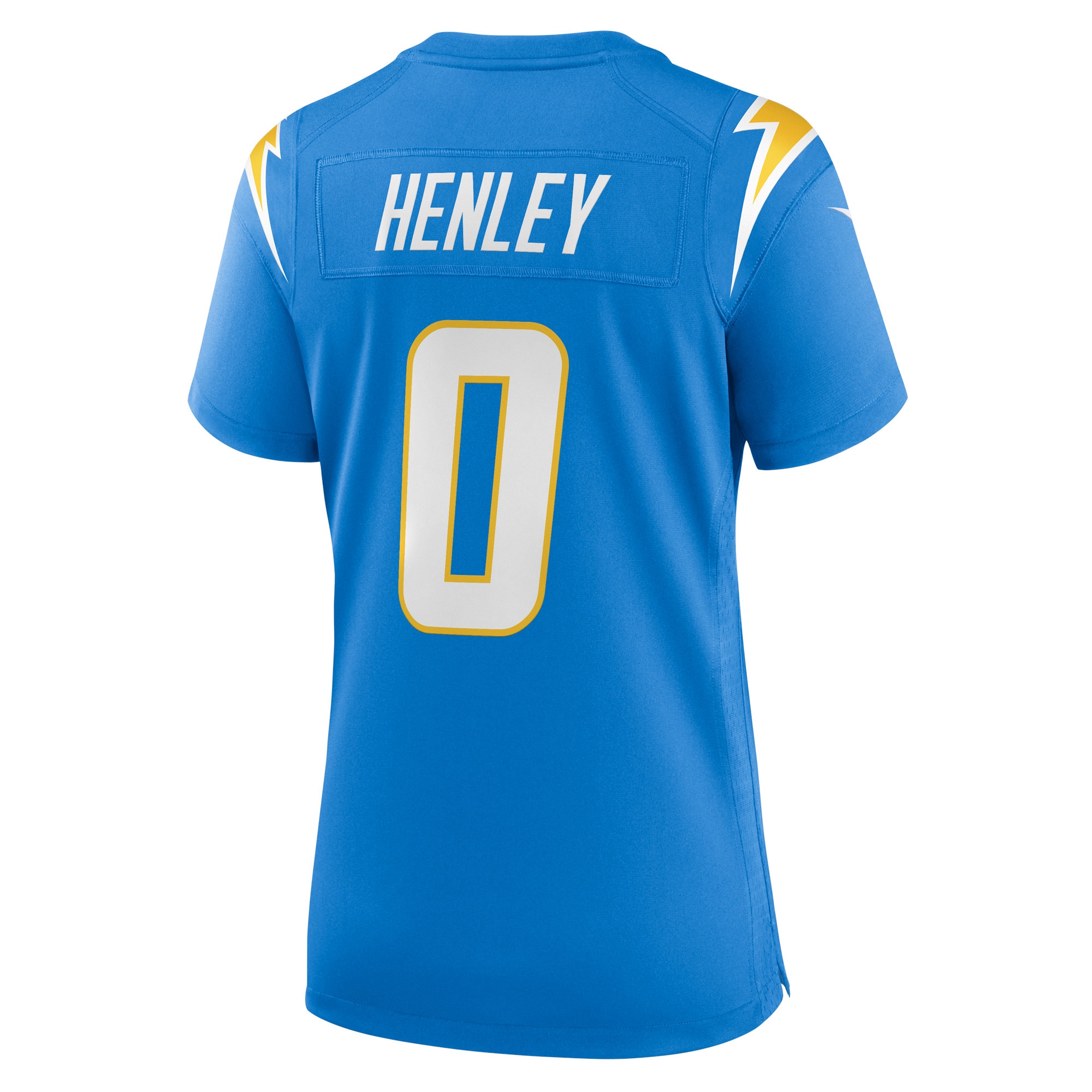 Los Angeles Chargers Daiyan Henley Powder Blue Team Game NFL Jersey Women's