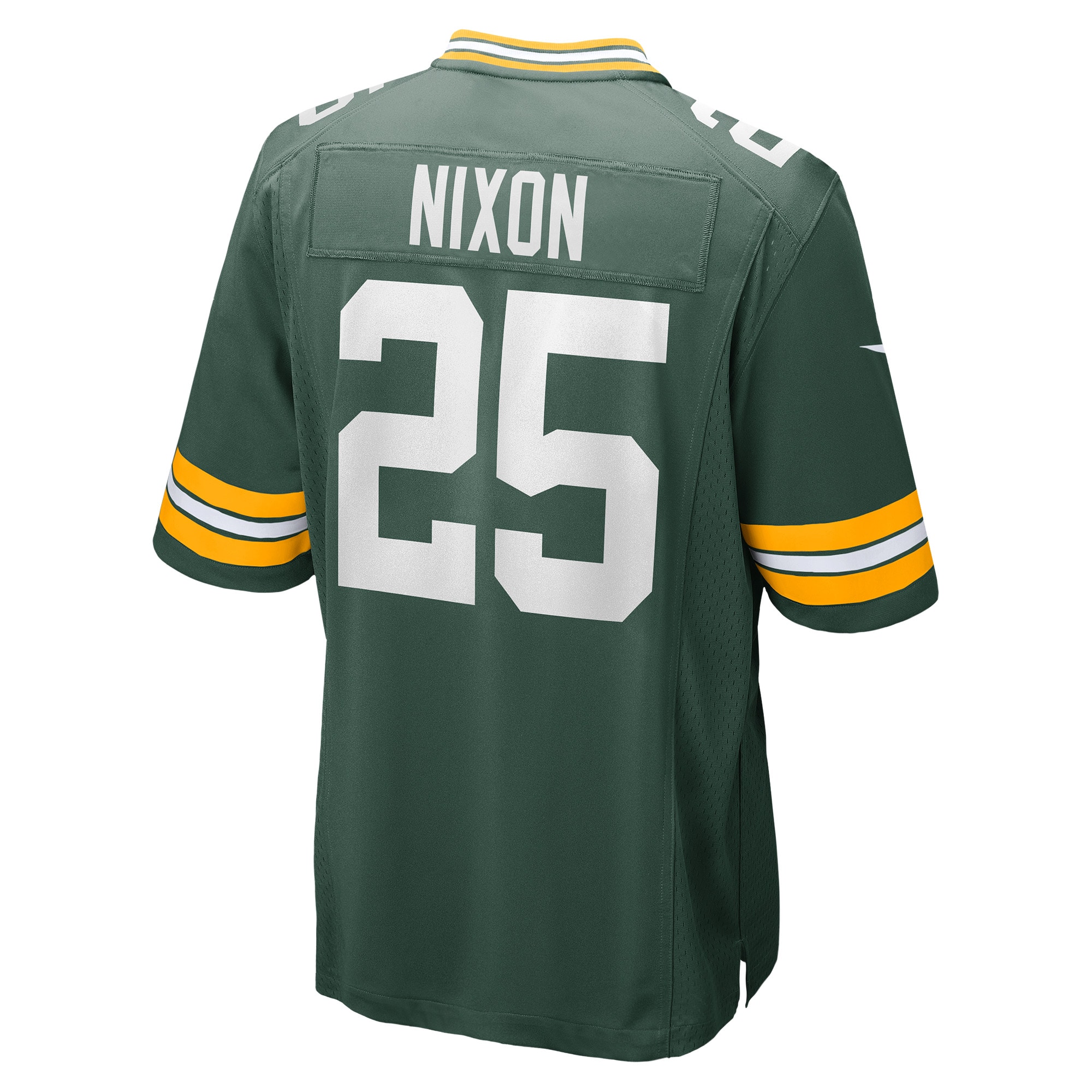 Green Bay Packers Keisean Nixon Green Game Player NFL Jersey Men's