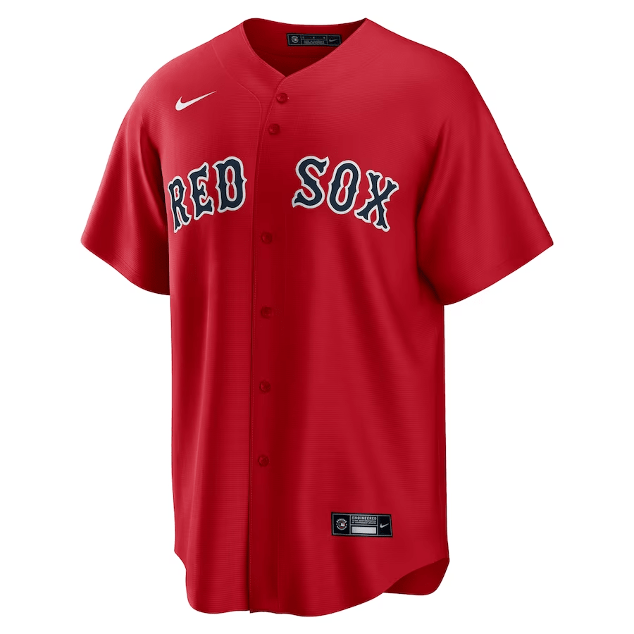 David Ortiz 34 Boston Red Sox Alternate Red MLB Jersey Men's