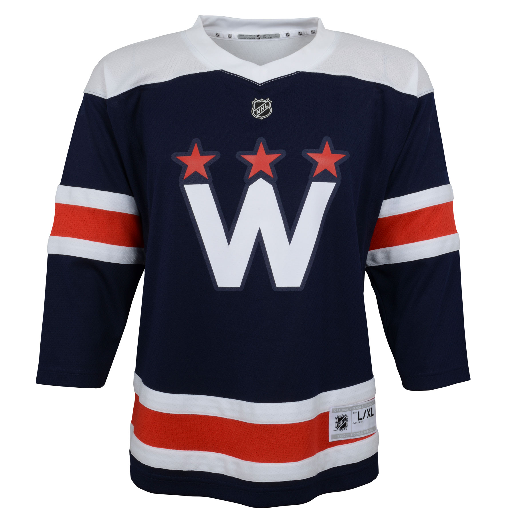 Washington Capitals Navy 2020/21 Alternate NHL Jersey Youth