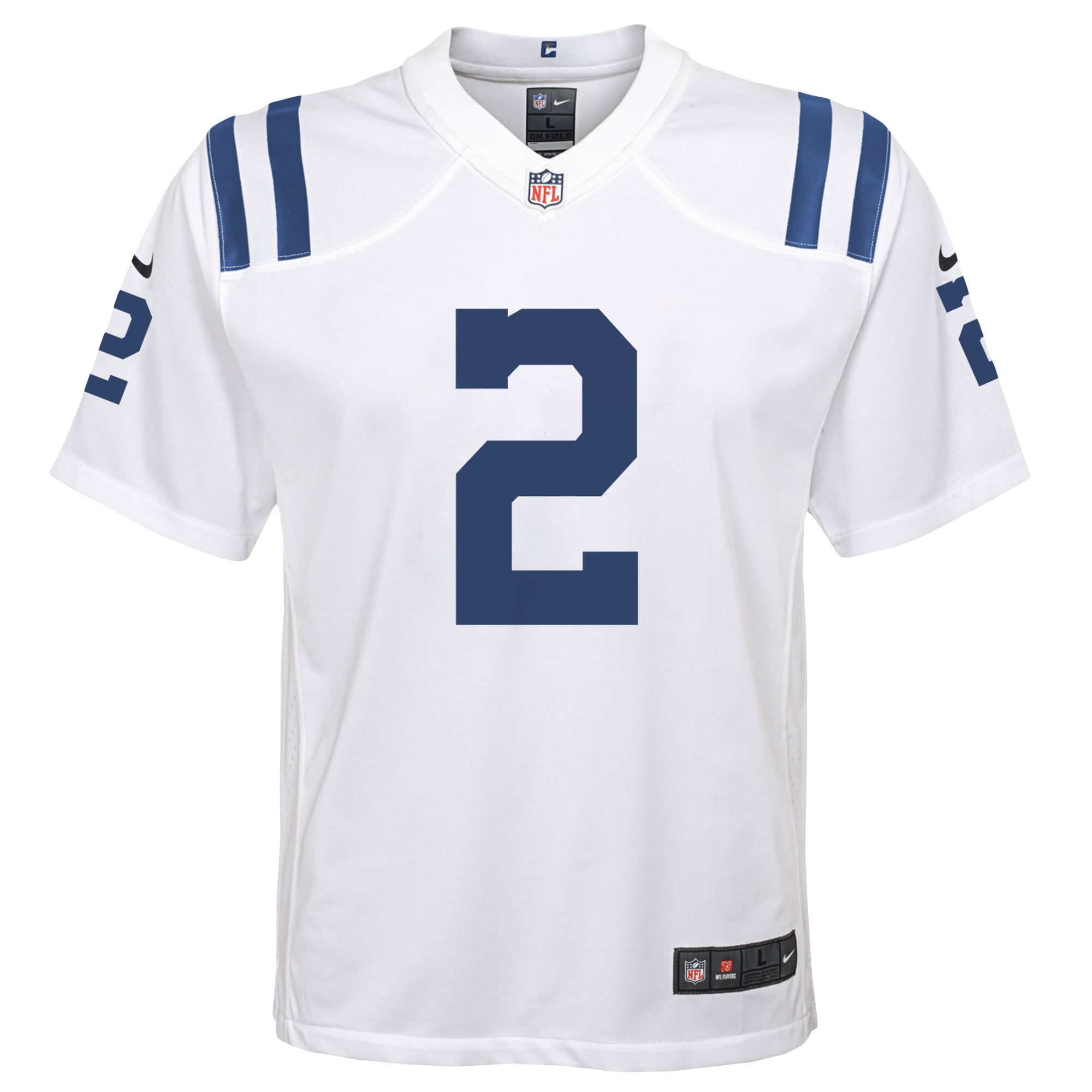 Indianapolis Colts Matt Ryan White Away Game NFL Jersey Youth
